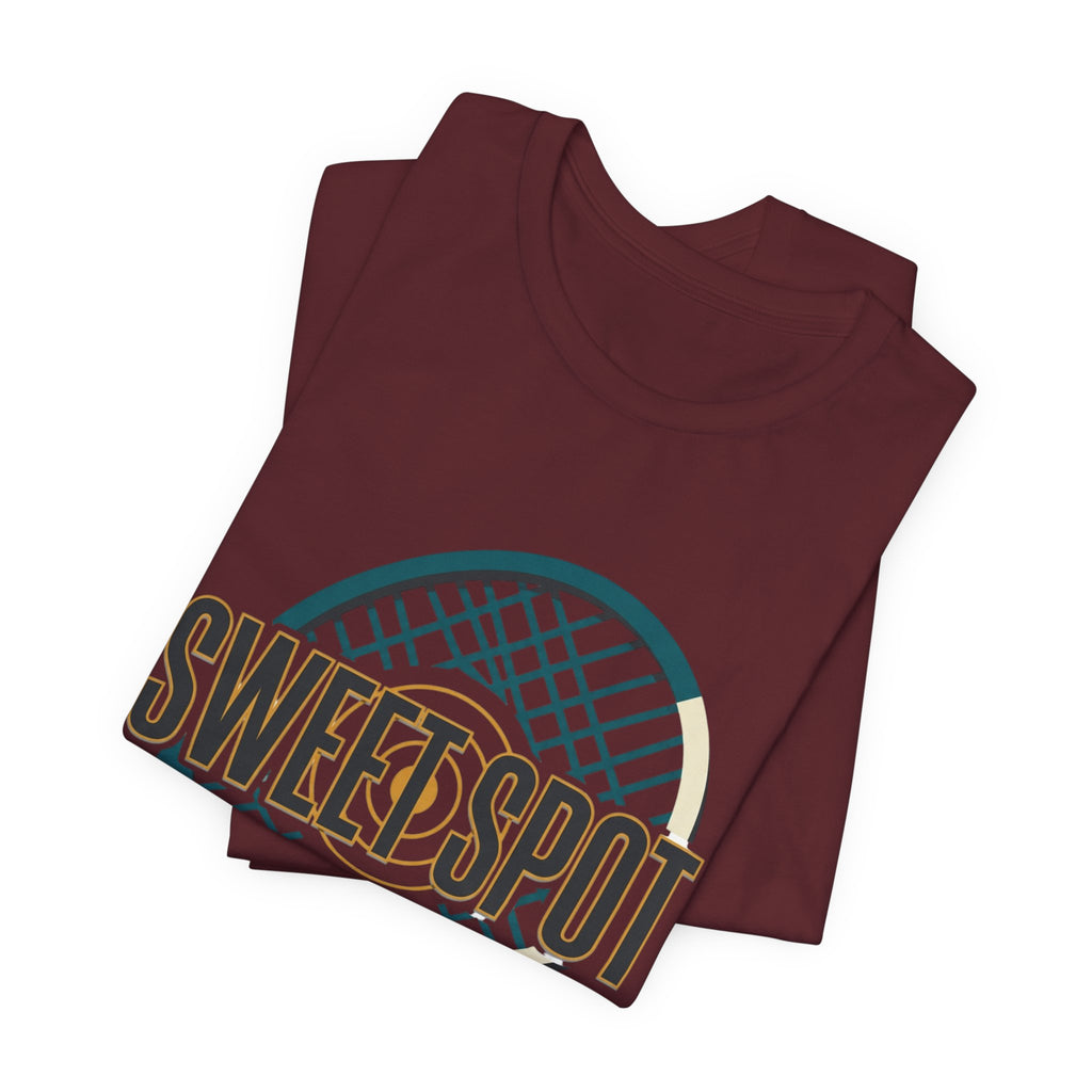 Tennis Tee – “Sweet Spot” Racket Graphic Shirt