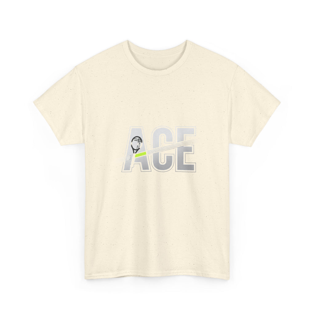 Ace Graphic Tee — Minimal Tennis 'ACE' Design