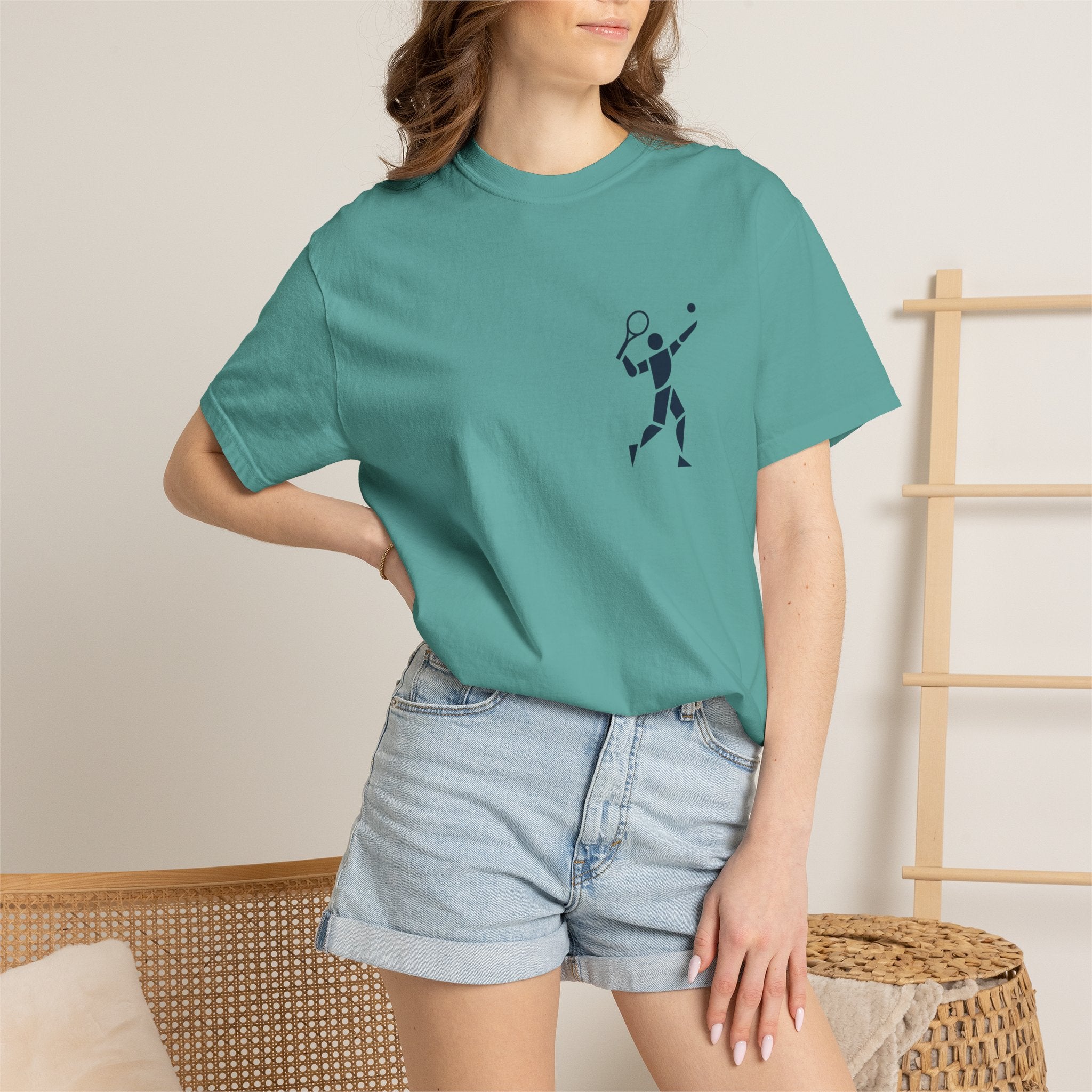 Tennis Player Graphic T-Shirt