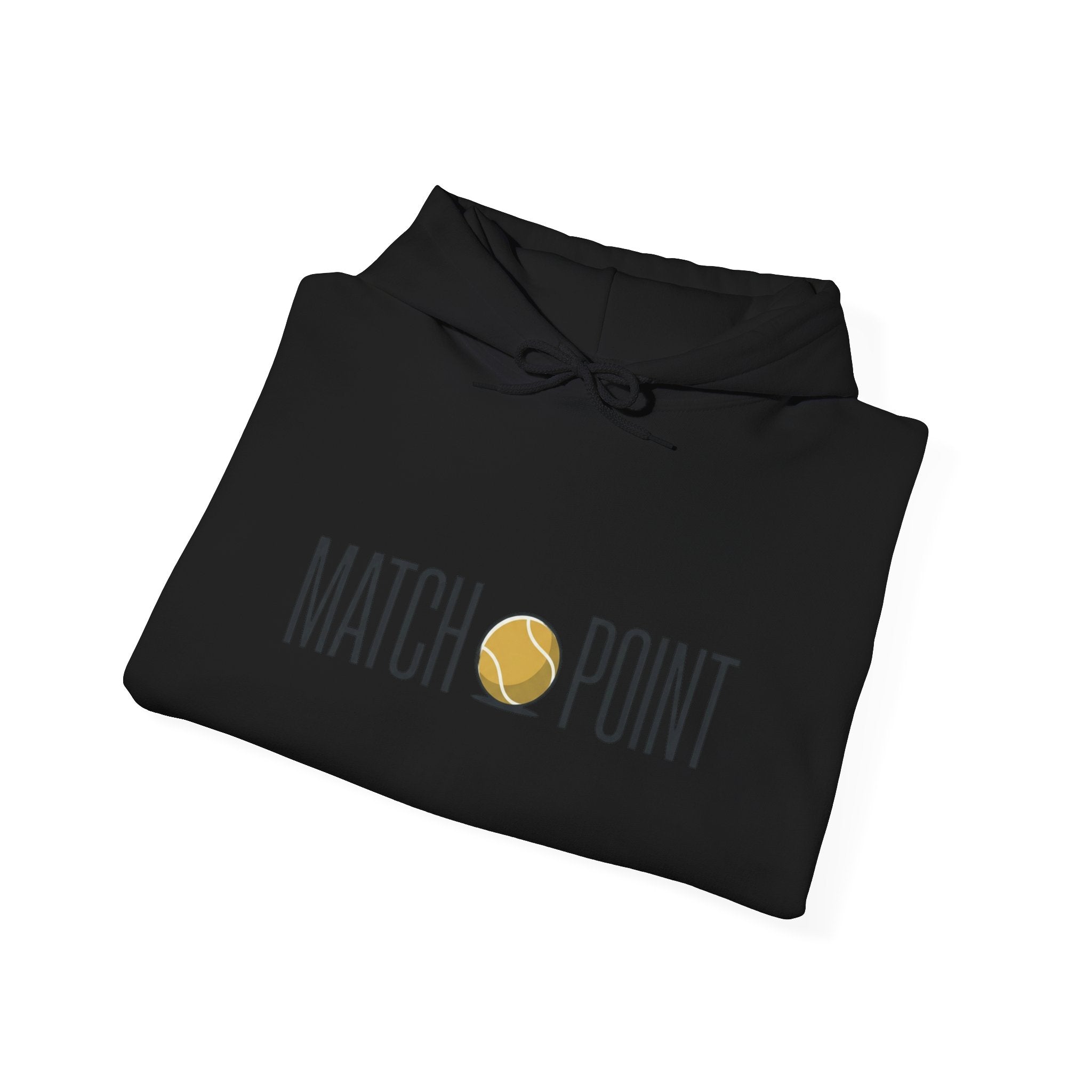 Match Point Tennis Hoodie — 'MATCH POINT' Graphic Pullover