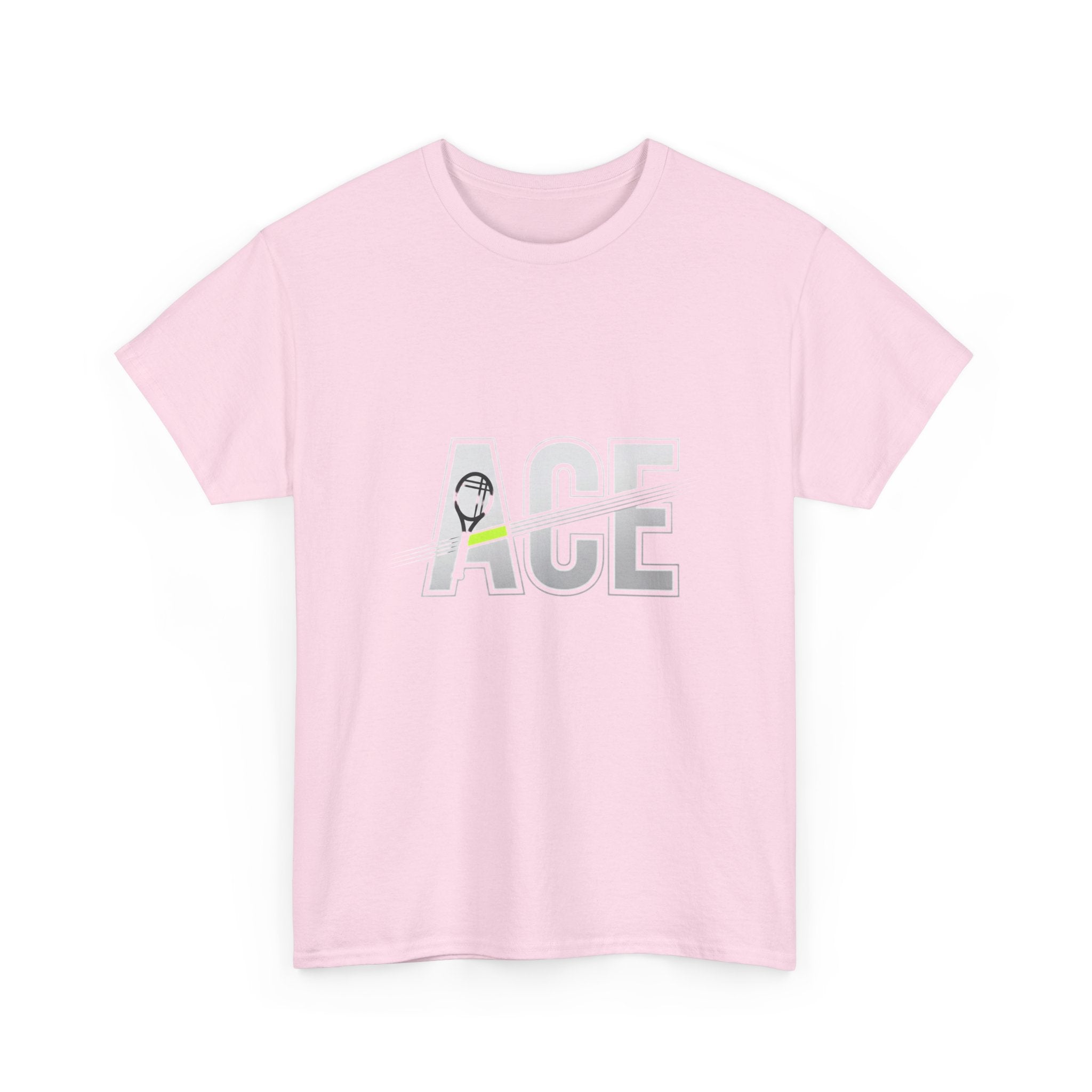 Ace Graphic Tee — Minimal Tennis 'ACE' Design