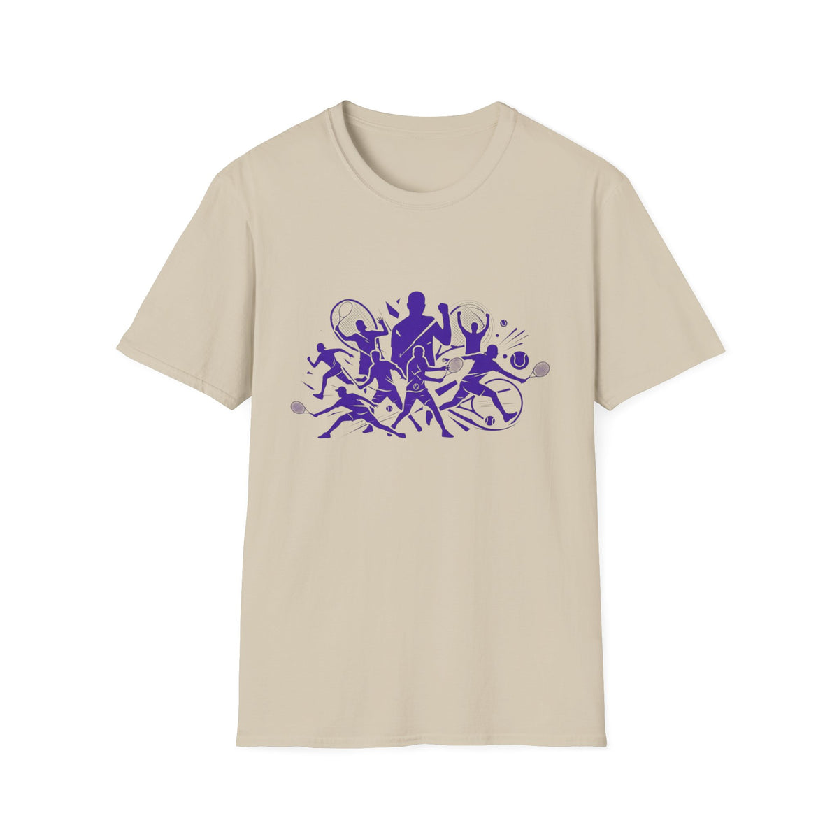 tennis player Silhouette T-Shirt