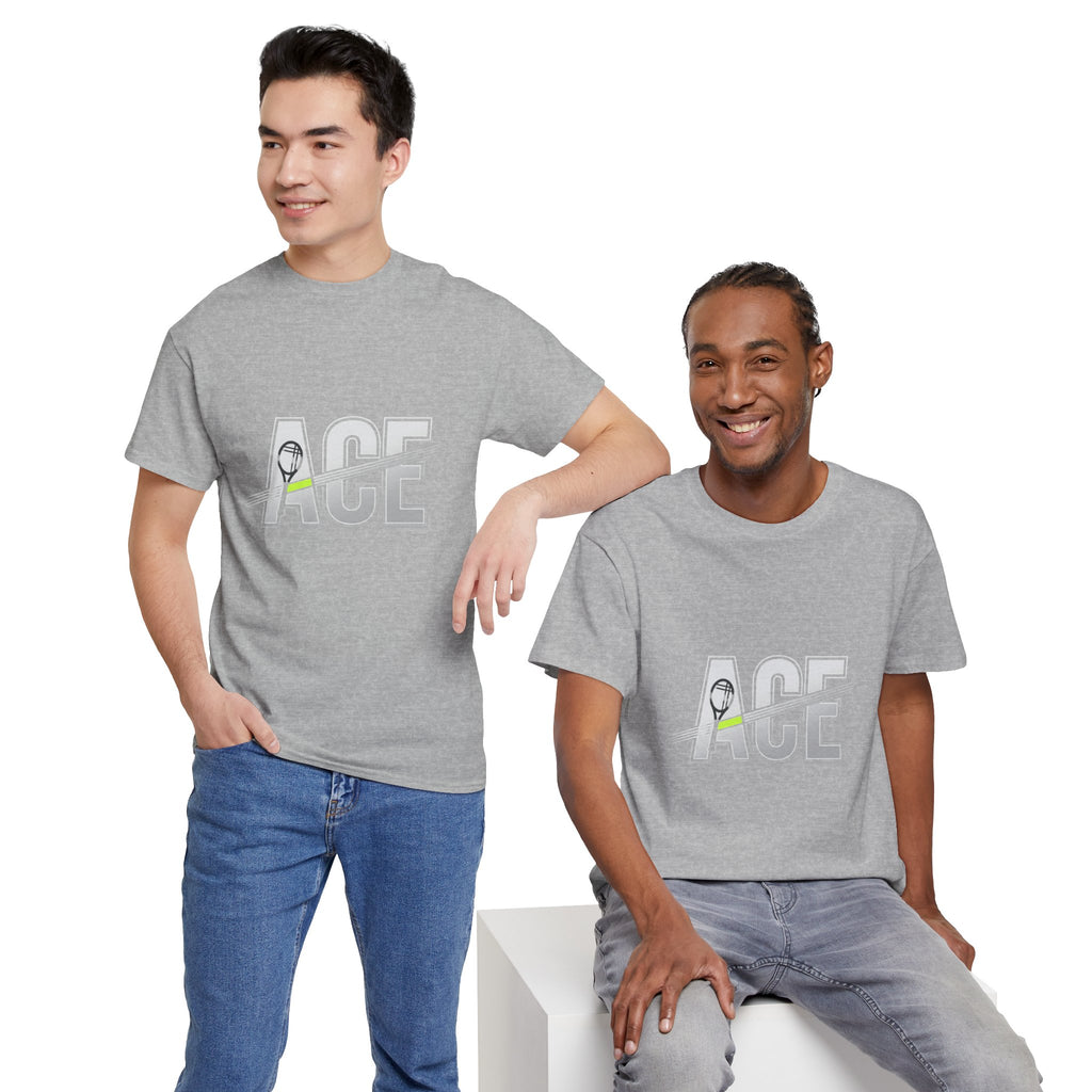 Ace Graphic Tee — Minimal Tennis 'ACE' Design