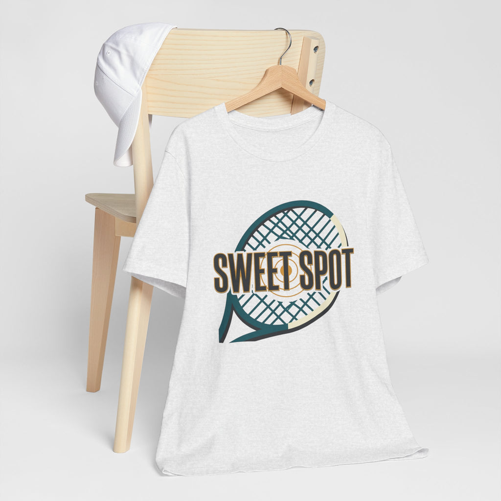 Tennis Tee – “Sweet Spot” Racket Graphic Shirt