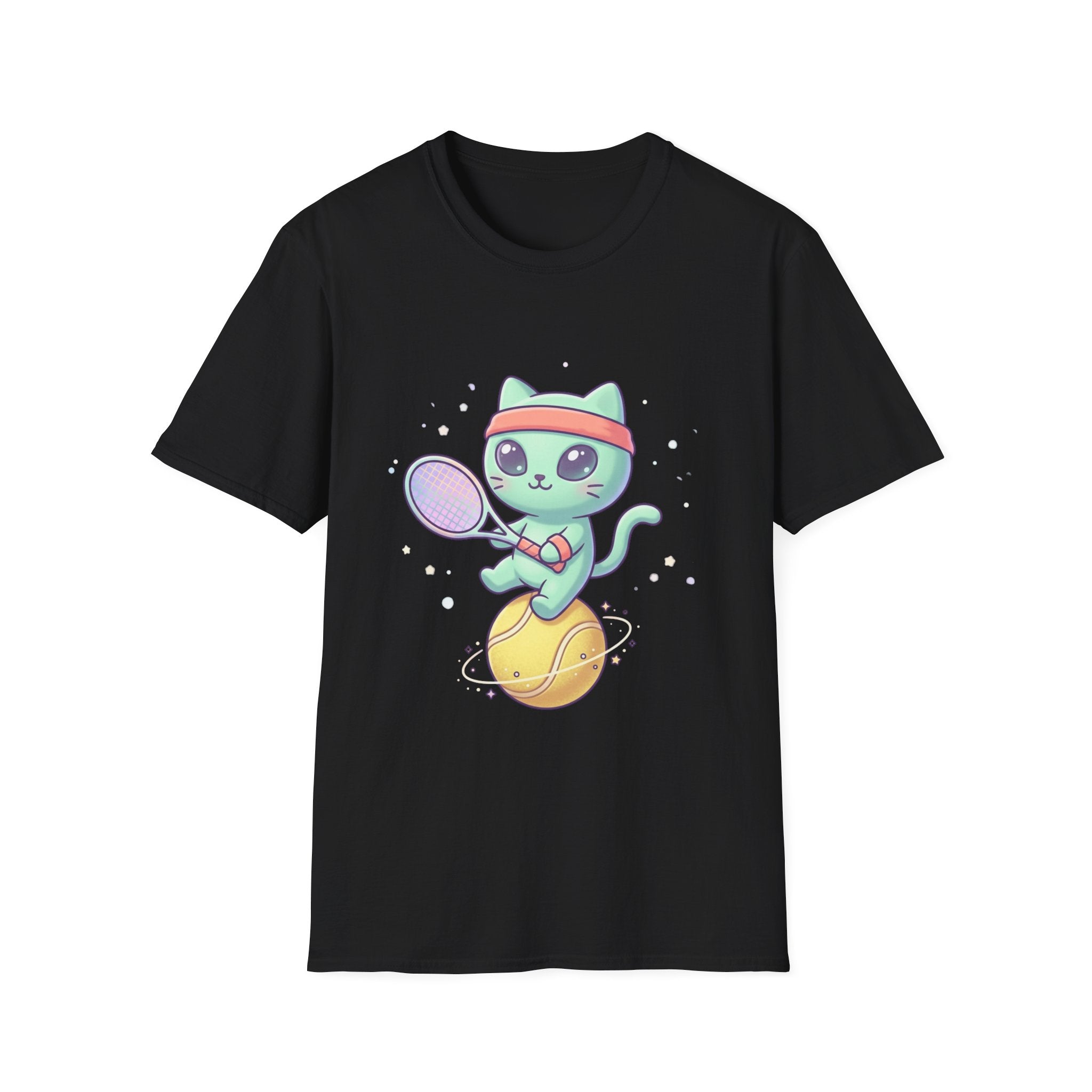 Cute Tennis Cat T-Shirt