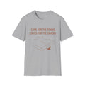 T-Shirt – "I Came for the Tennis, Stayed for the Snacks" Tennis Court Graphic