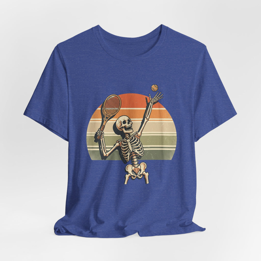 Skeleton Tennis Vintage Sunset Tee