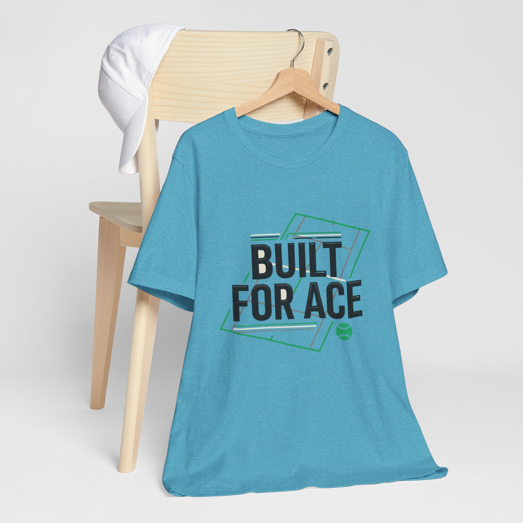Built For Ace Tennis T‑Shirt – Retro Court Graphic Tee