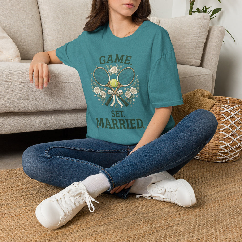 T-Shirt — "Game. Set. Married."