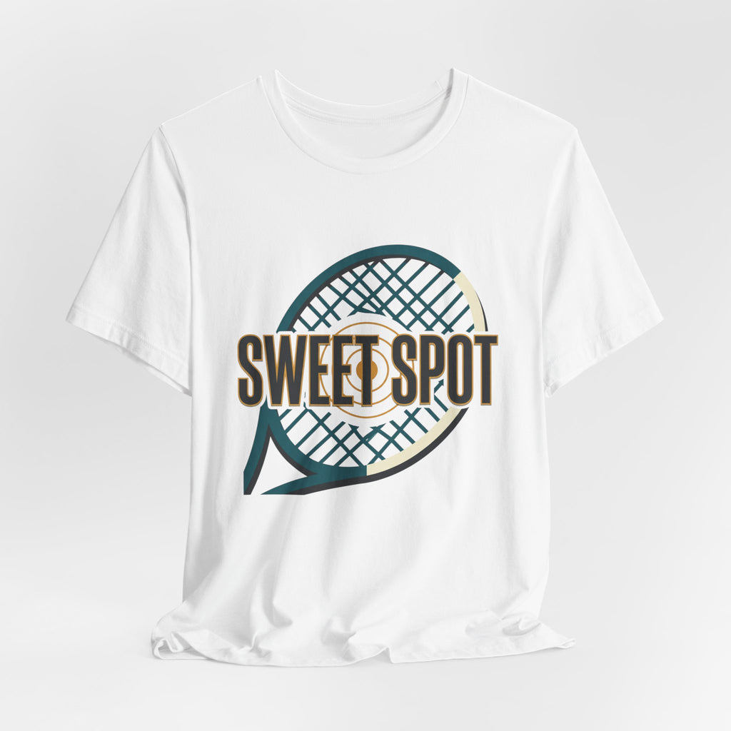 Tennis Tee – “Sweet Spot” Racket Graphic Shirt