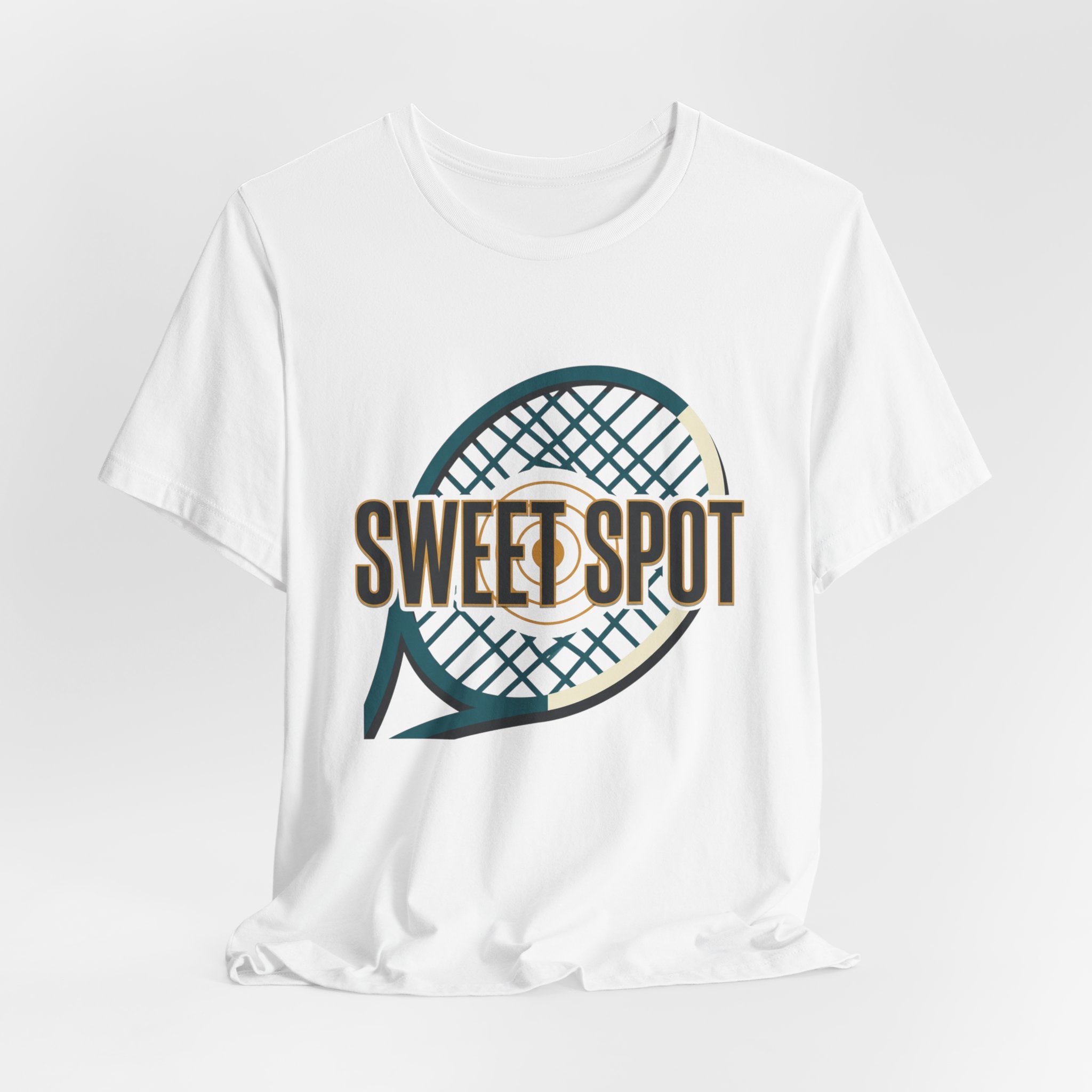 Tennis Tee – “Sweet Spot” Racket Graphic Shirt