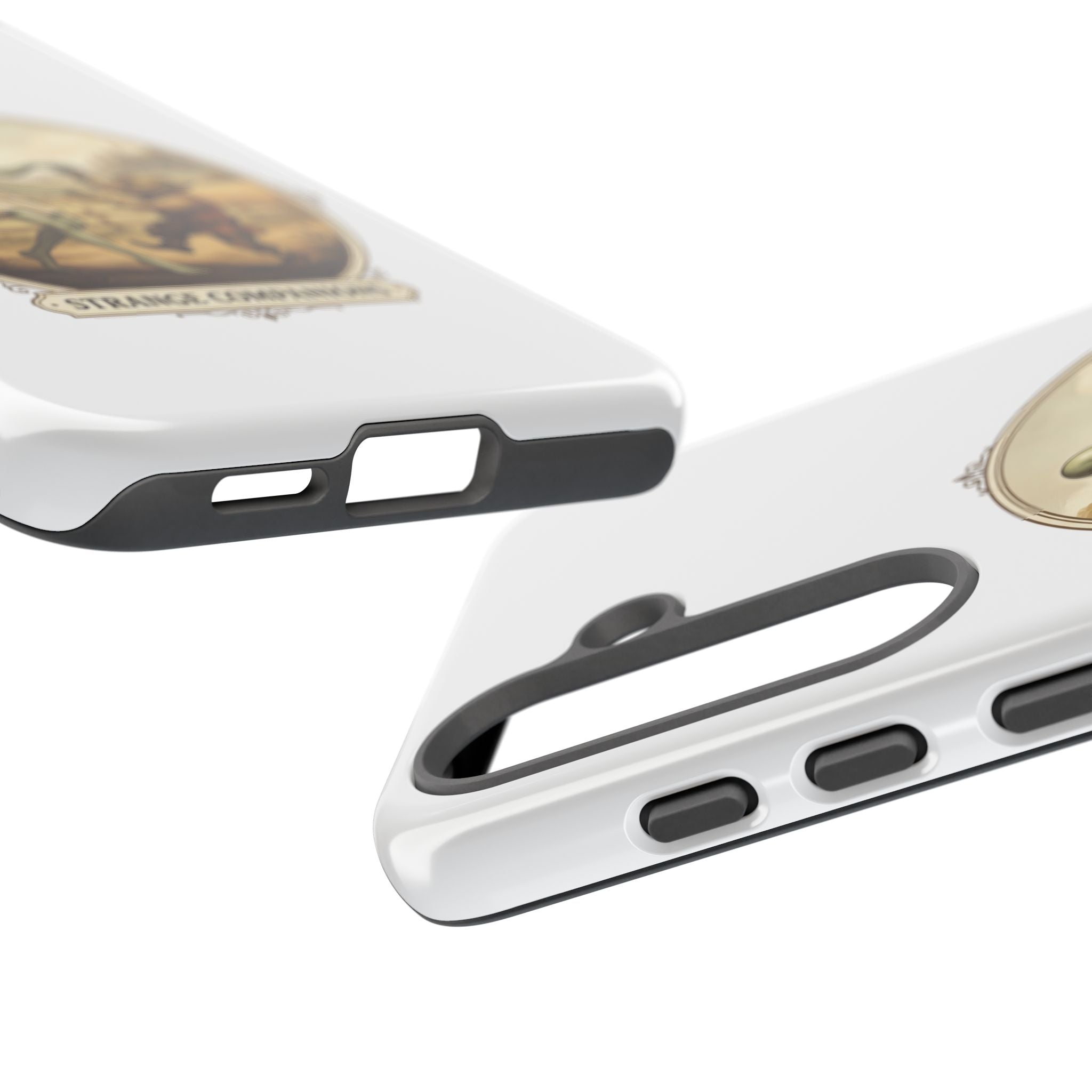 Phone Case — Vintage 'Strange Companions' Alien & Child Illustration