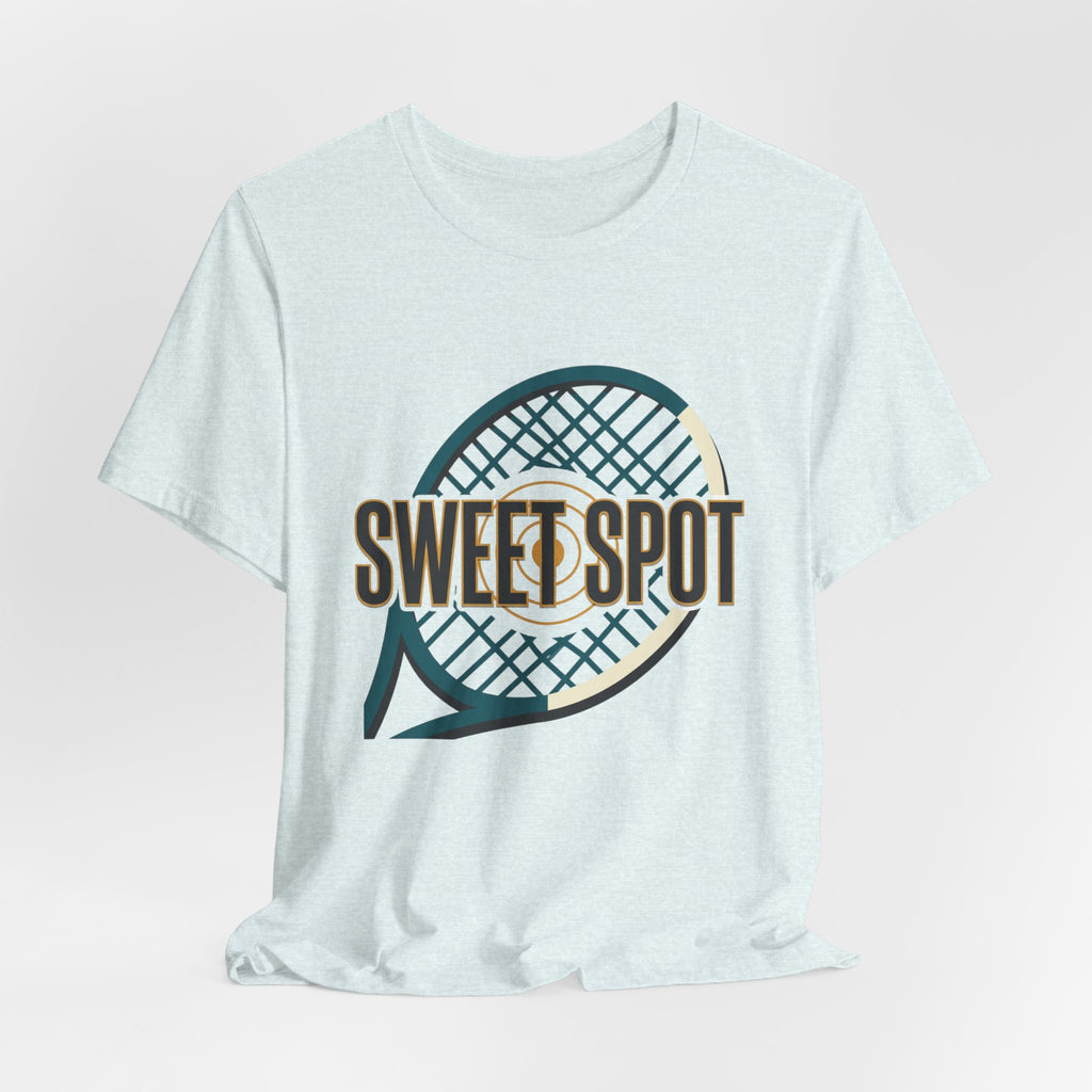 Tennis Tee – “Sweet Spot” Racket Graphic Shirt