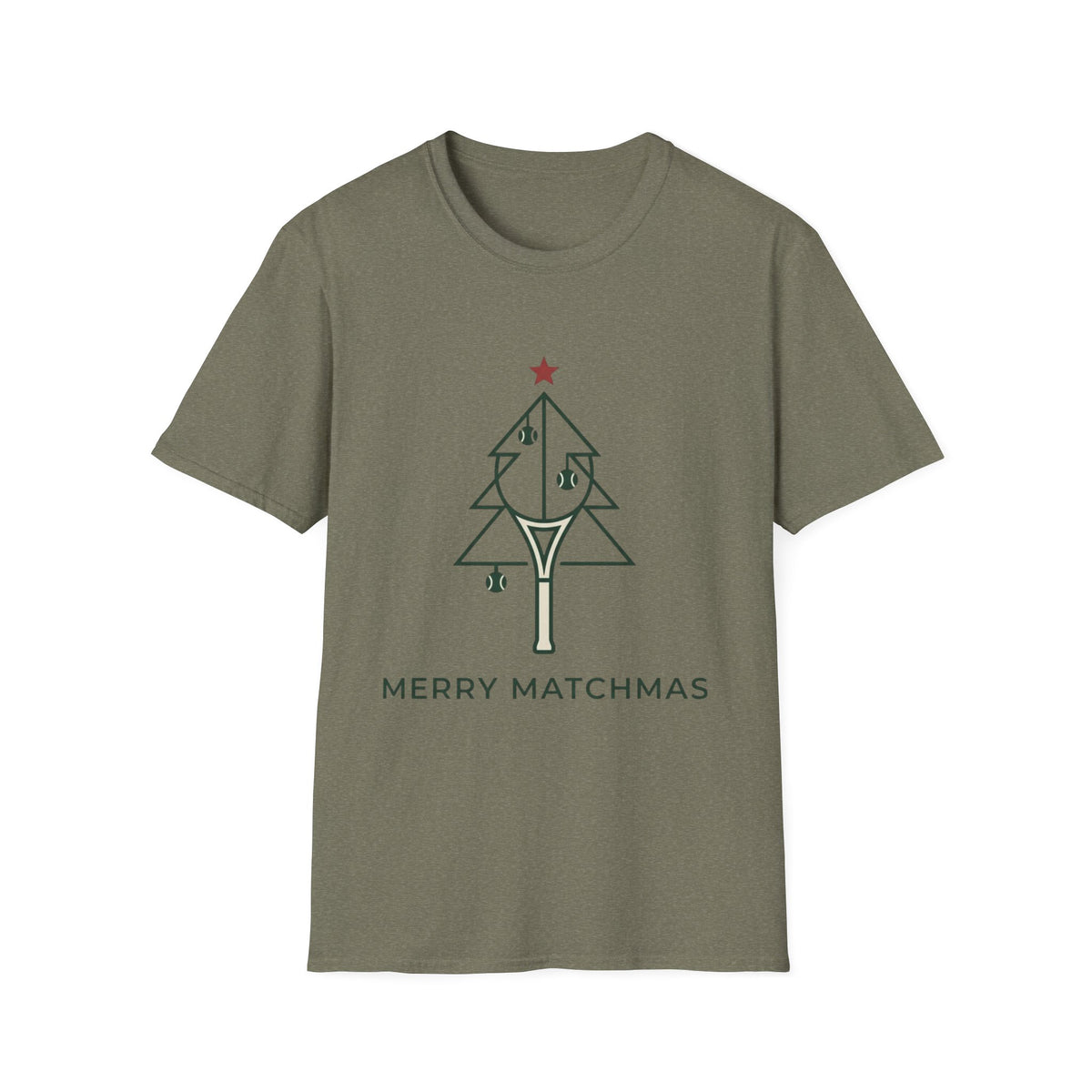 Christmas Tree T-Shirt — “Merry Matchmas” Holiday Tee