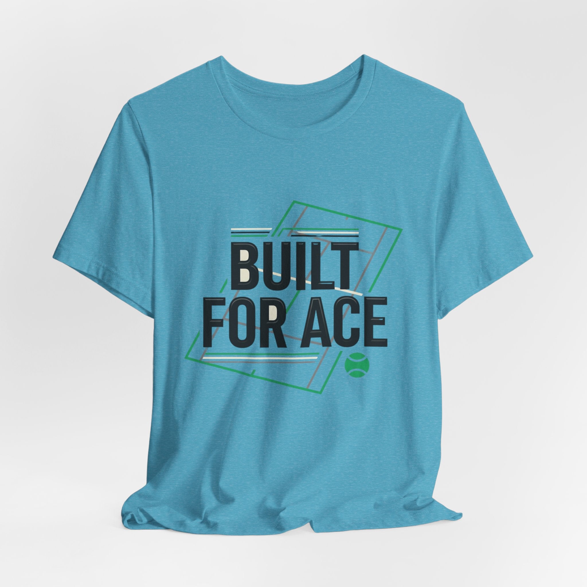 Built For Ace Tennis T‑Shirt – Retro Court Graphic Tee