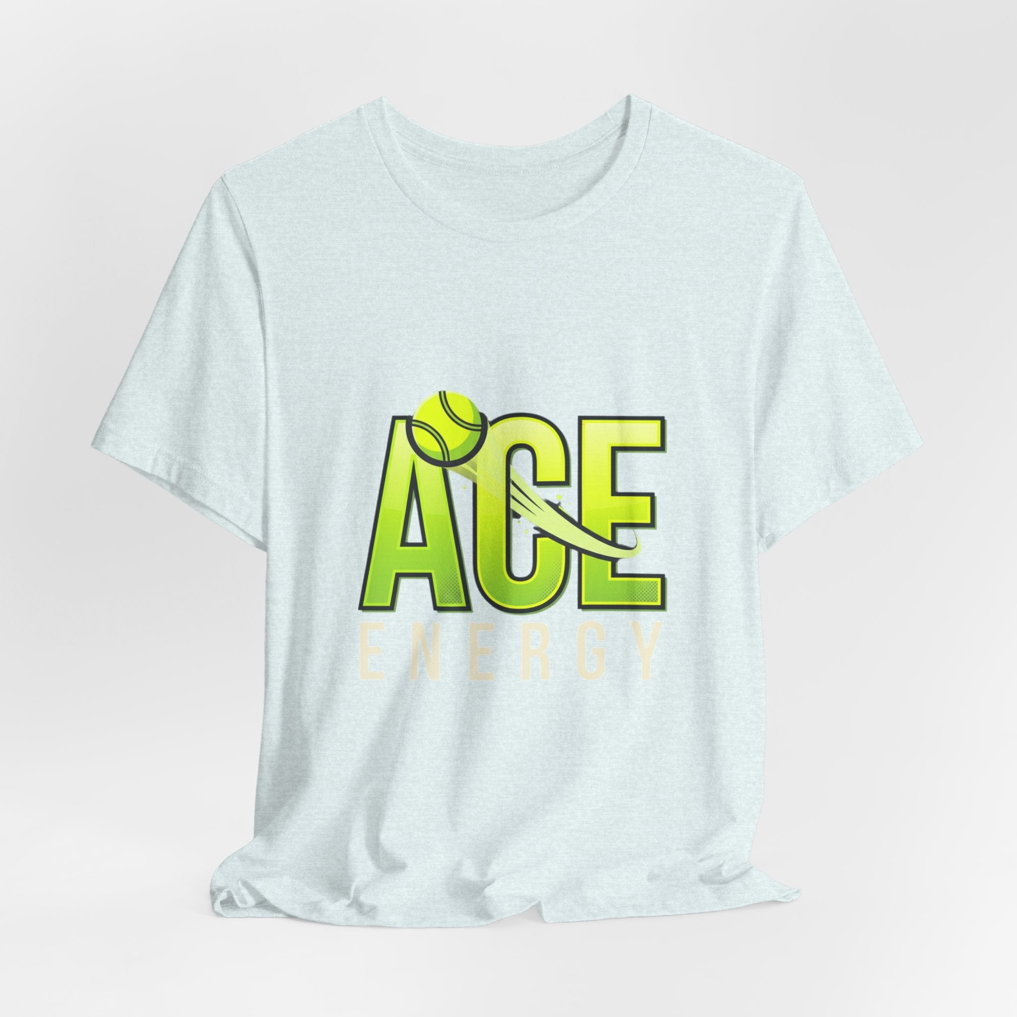 T-Shirt — "Ace Energy" Tennis Graphic Tee