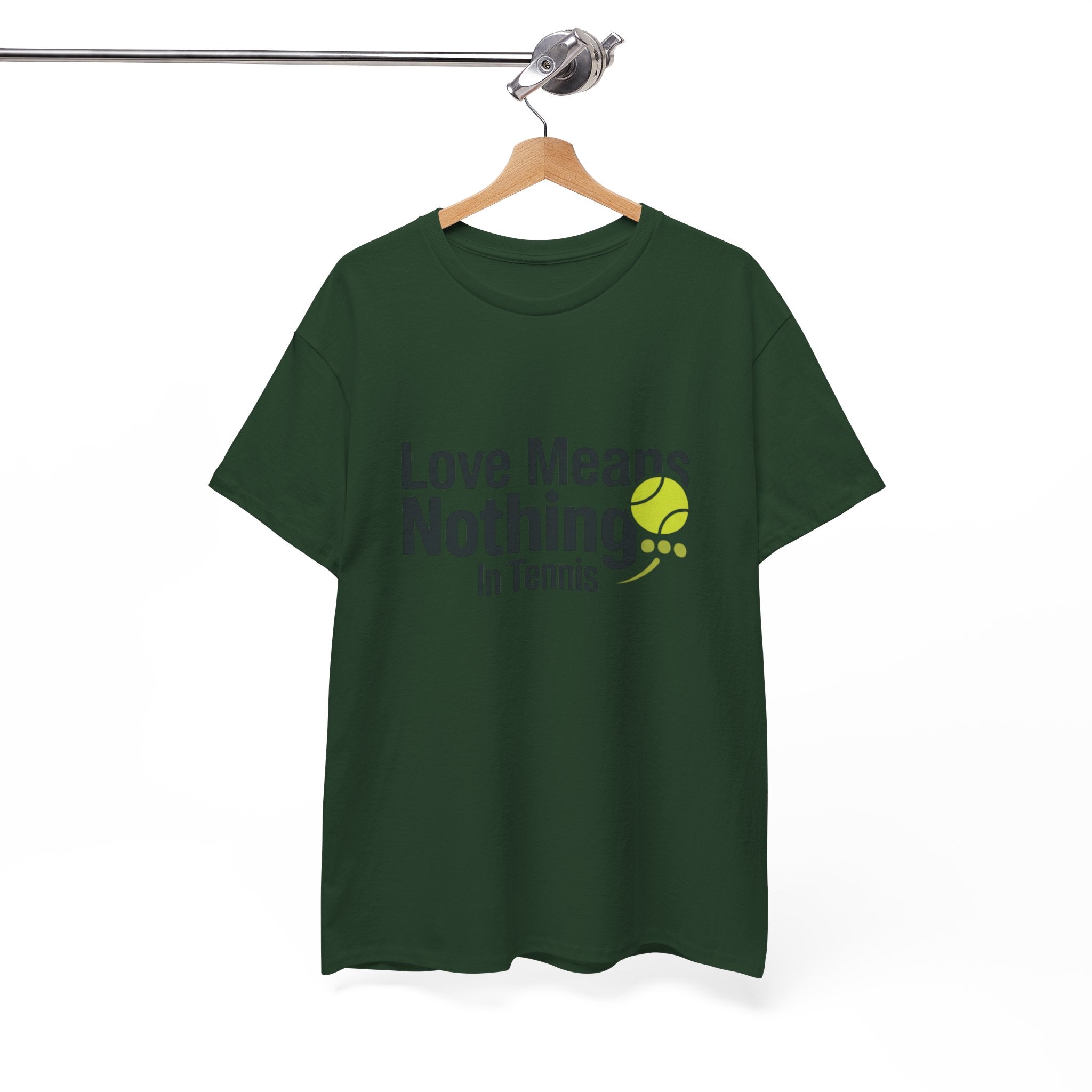 T‑Shirt — "Love Means Nothing in Tennis" Funny Tennis Tee