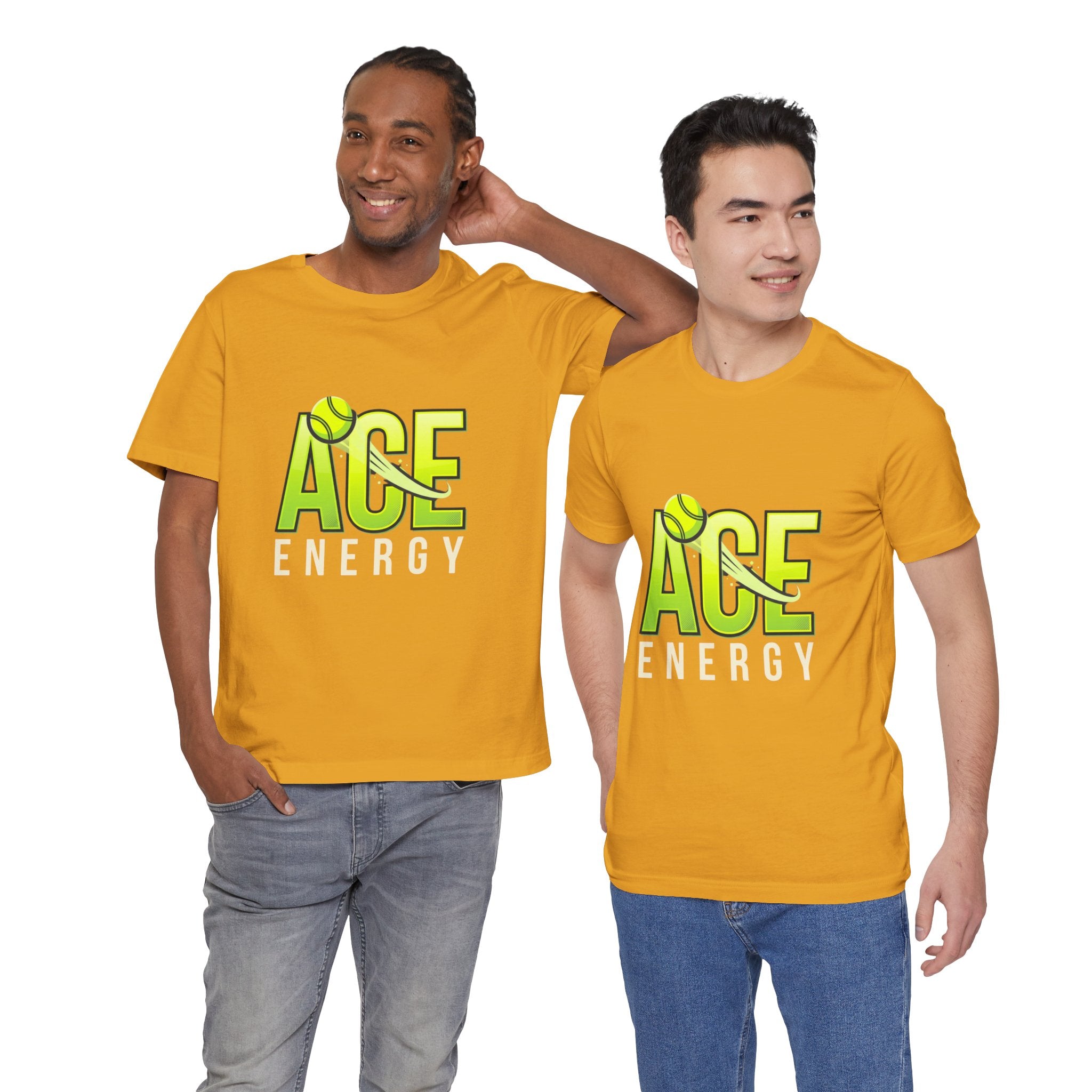 T-Shirt — "Ace Energy" Tennis Graphic Tee