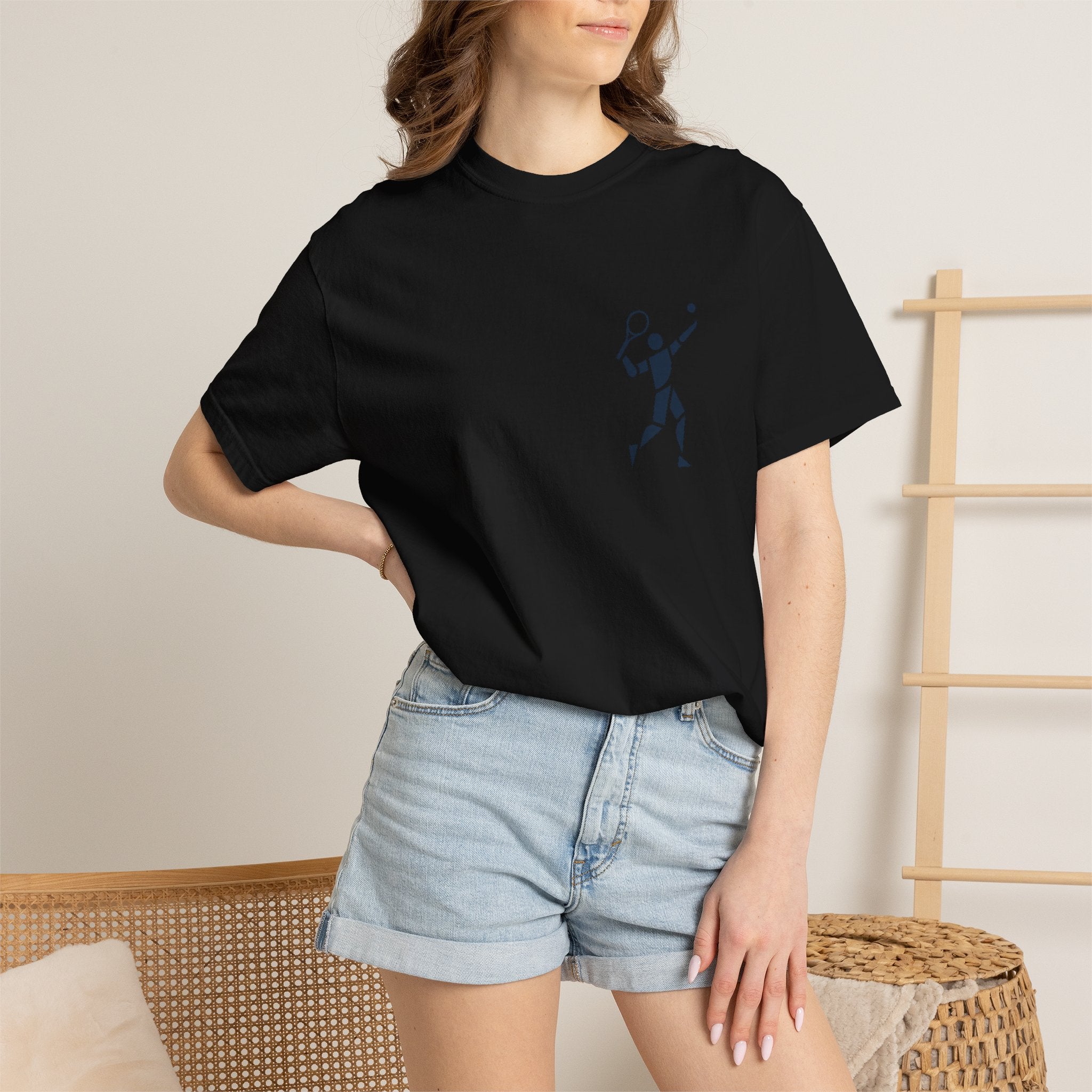 Tennis Player Graphic T-Shirt