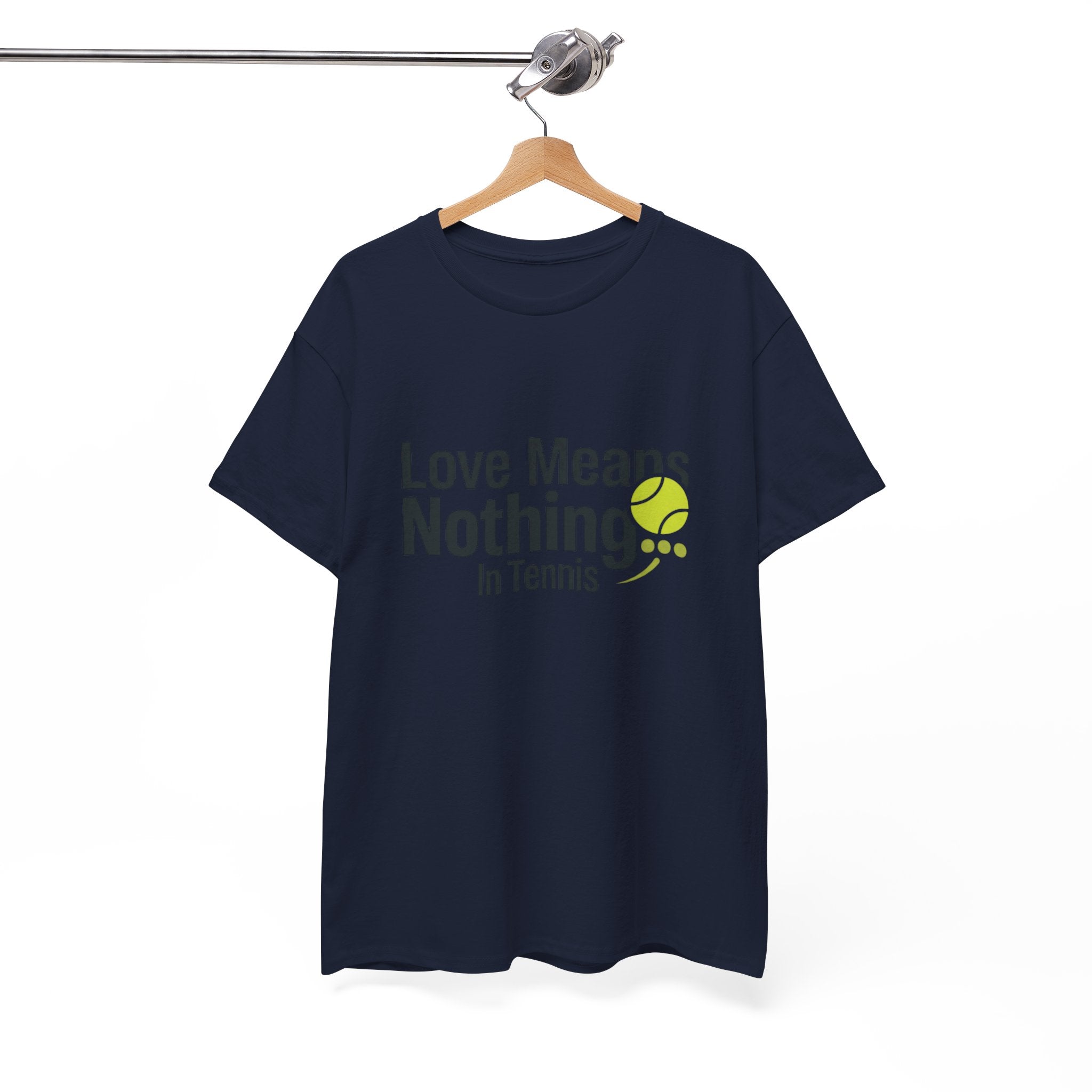 T‑Shirt — "Love Means Nothing in Tennis" Funny Tennis Tee