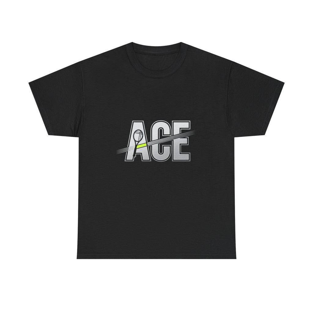 Ace Graphic Tee — Minimal Tennis 'ACE' Design