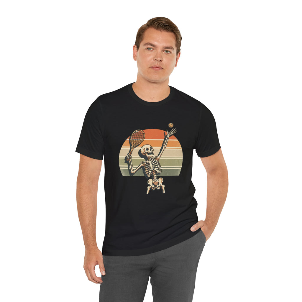 Skeleton Tennis Vintage Sunset Tee
