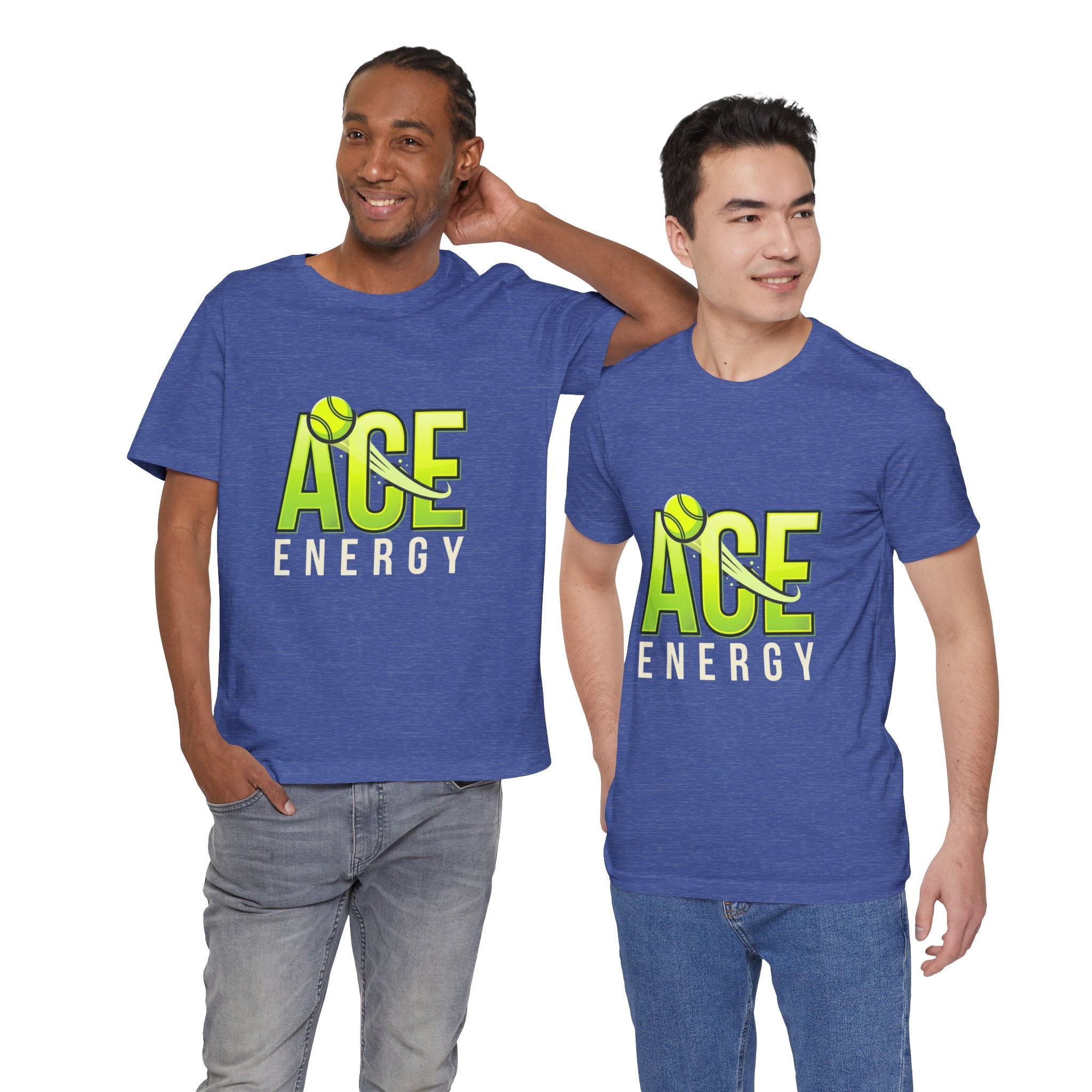T-Shirt — "Ace Energy" Tennis Graphic Tee