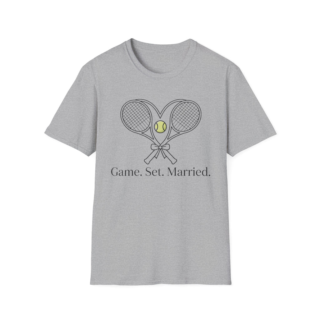 Tennis 'Game. Set. Married.' T-Shirt