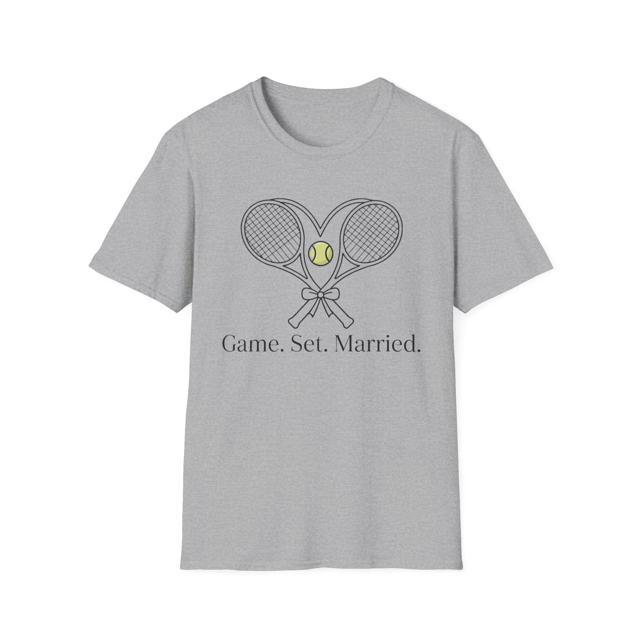Tennis 'Game. Set. Married.' T-Shirt