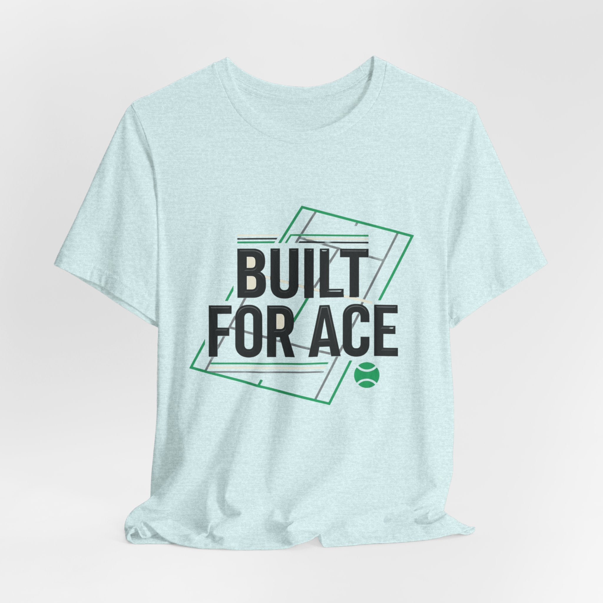 Built For Ace Tennis T‑Shirt – Retro Court Graphic Tee