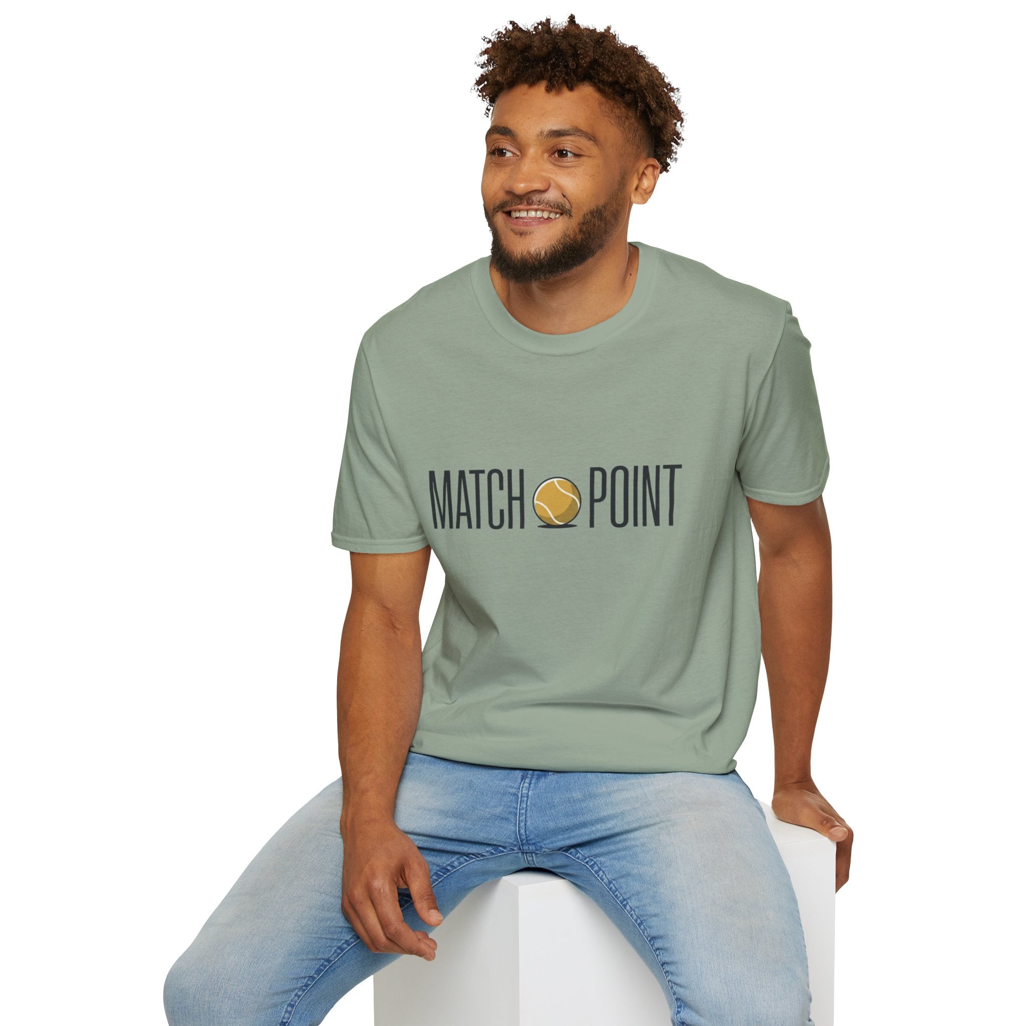T-Shirt — Match Point Tennis Graphic Tee