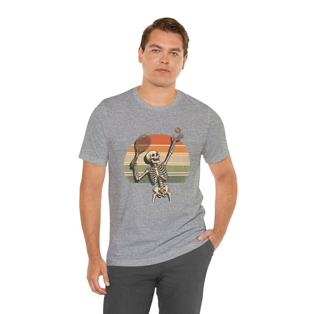 Skeleton Tennis Vintage Sunset Tee