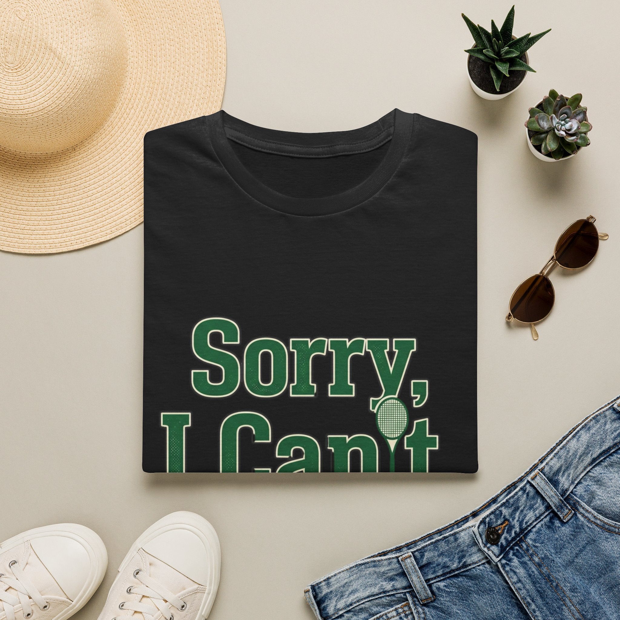Sorry, I Can't. I Have Tennis t-shirt