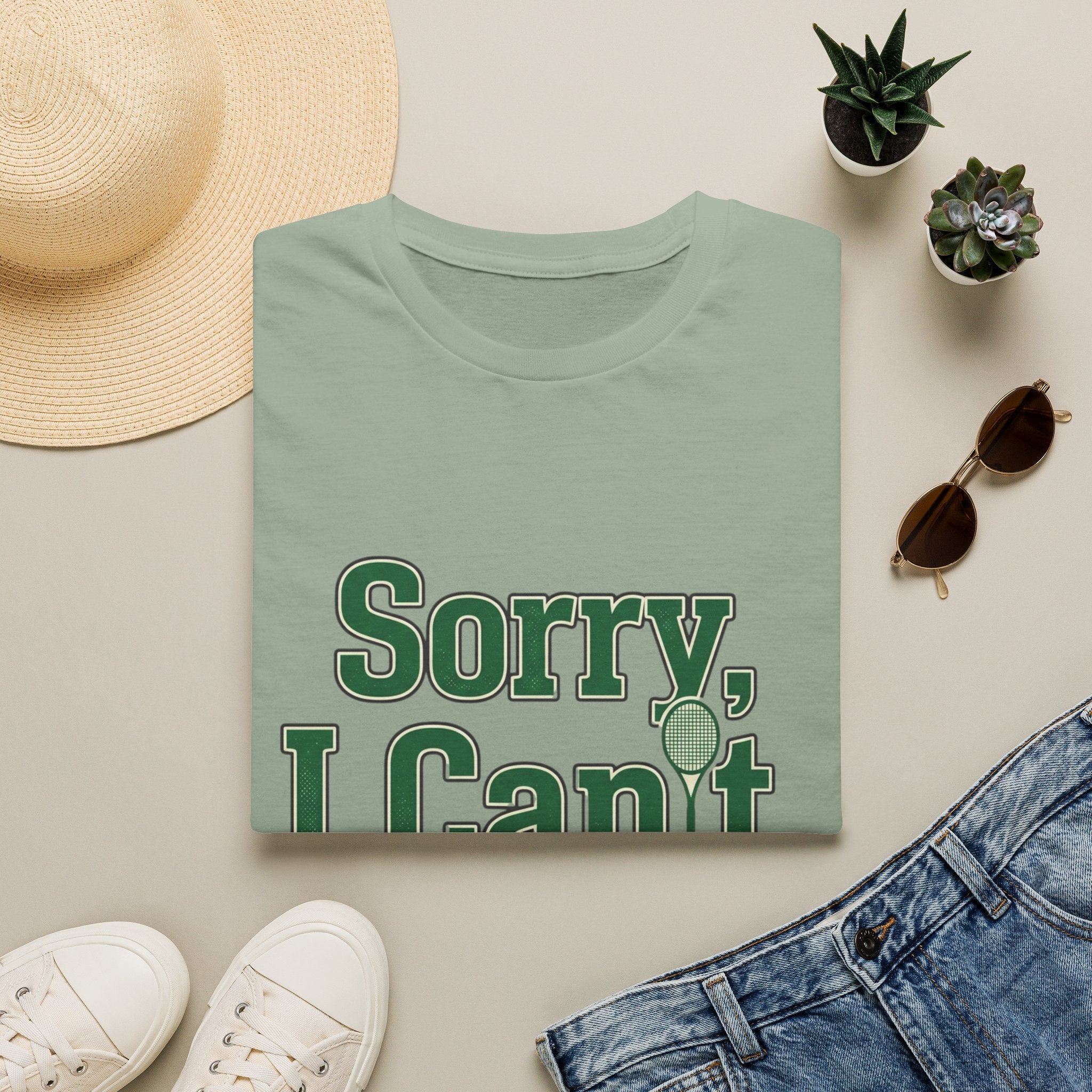 Sorry, I Can't. I Have Tennis t-shirt
