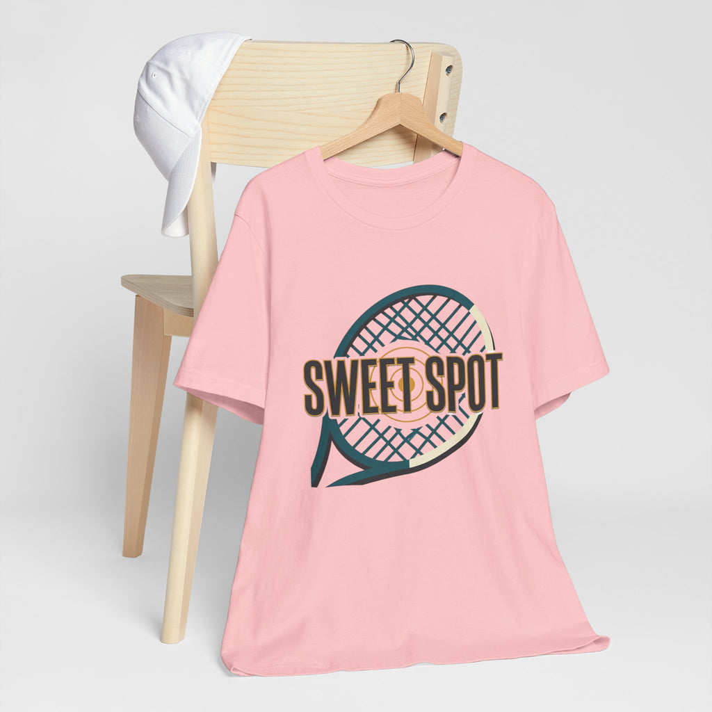 Tennis Tee – “Sweet Spot” Racket Graphic Shirt