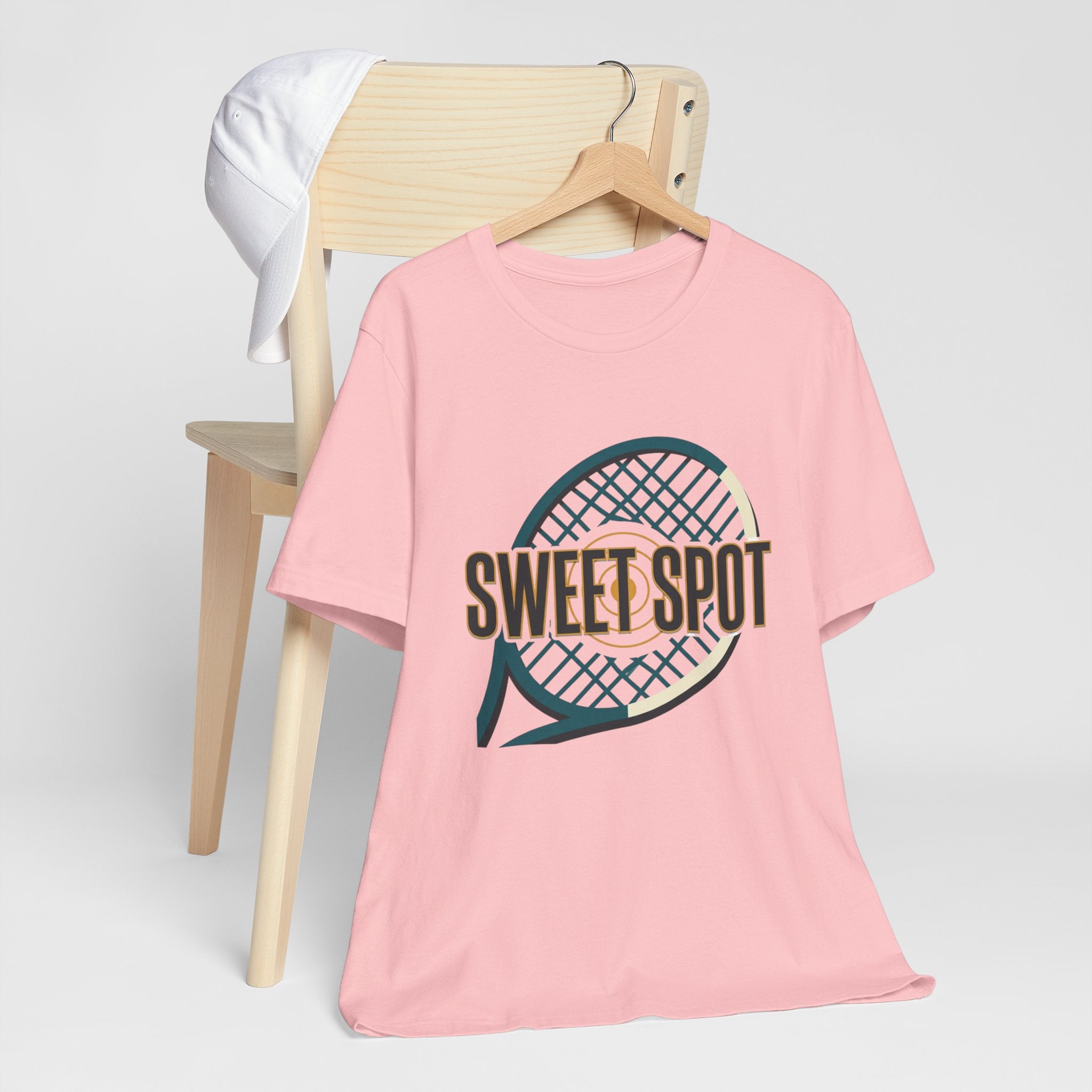Tennis Tee – “Sweet Spot” Racket Graphic Shirt