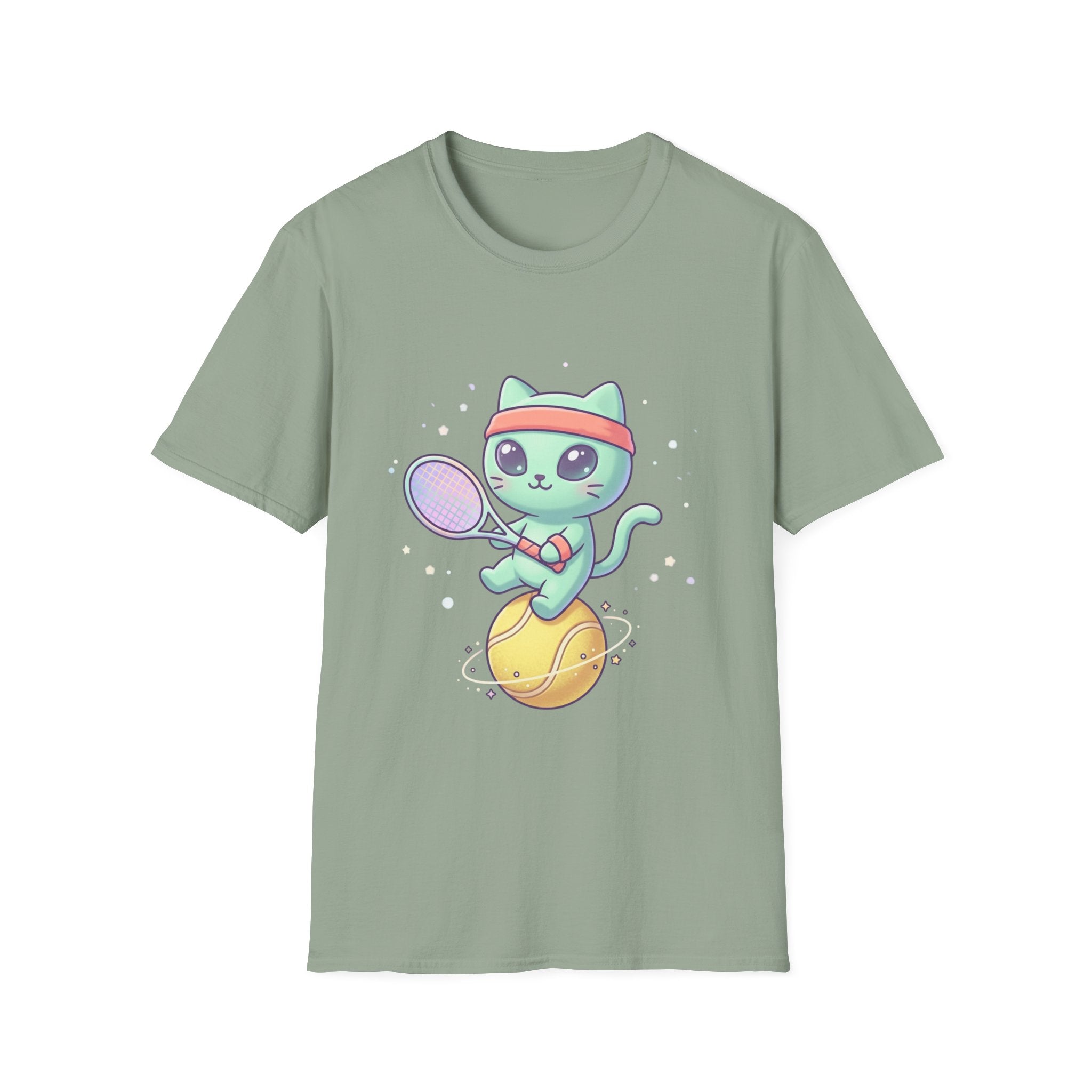 Cute Tennis Cat T-Shirt