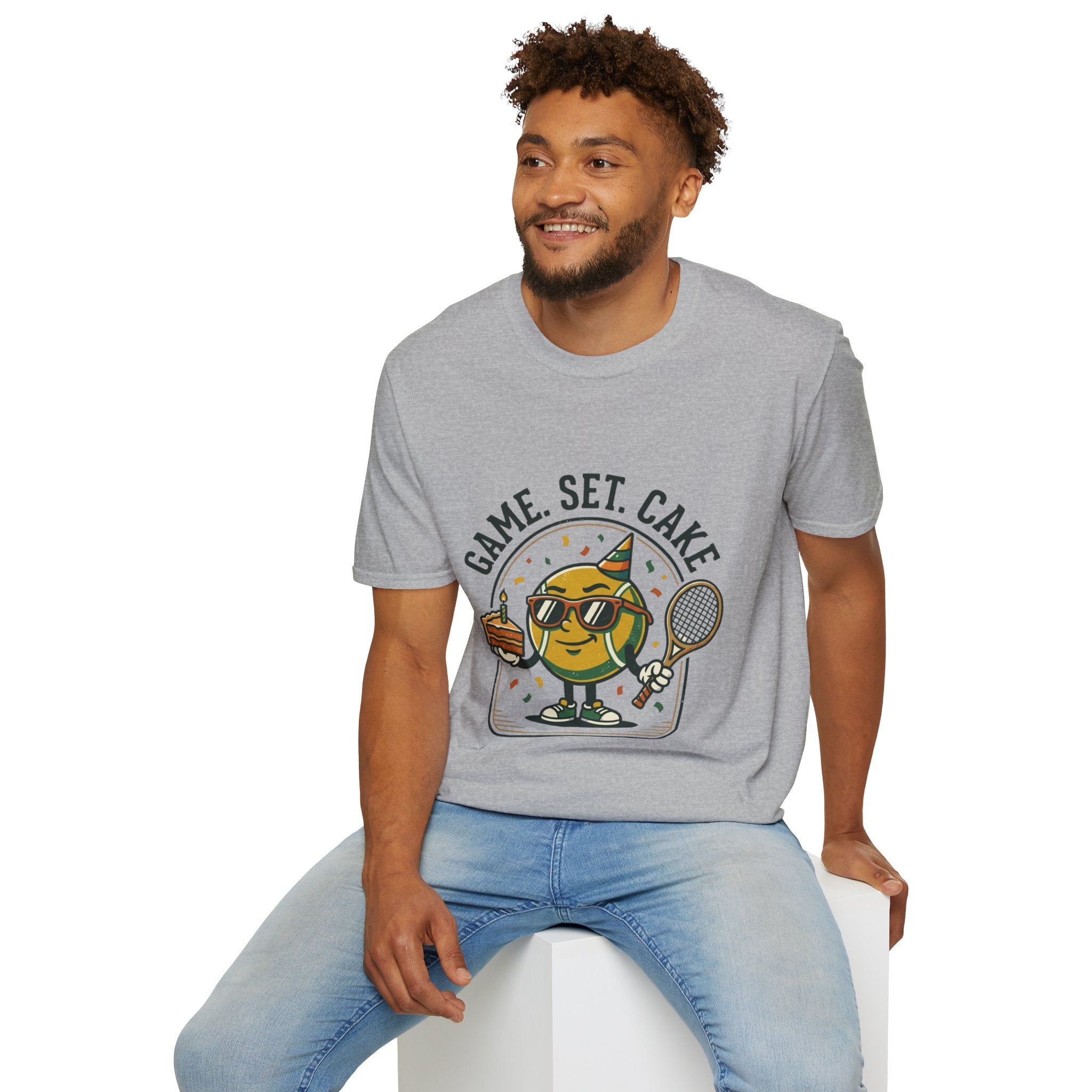 Game. Set. Cake. Tennis Slice Graphic Tee