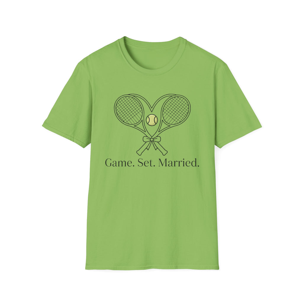 Tennis 'Game. Set. Married.' T-Shirt