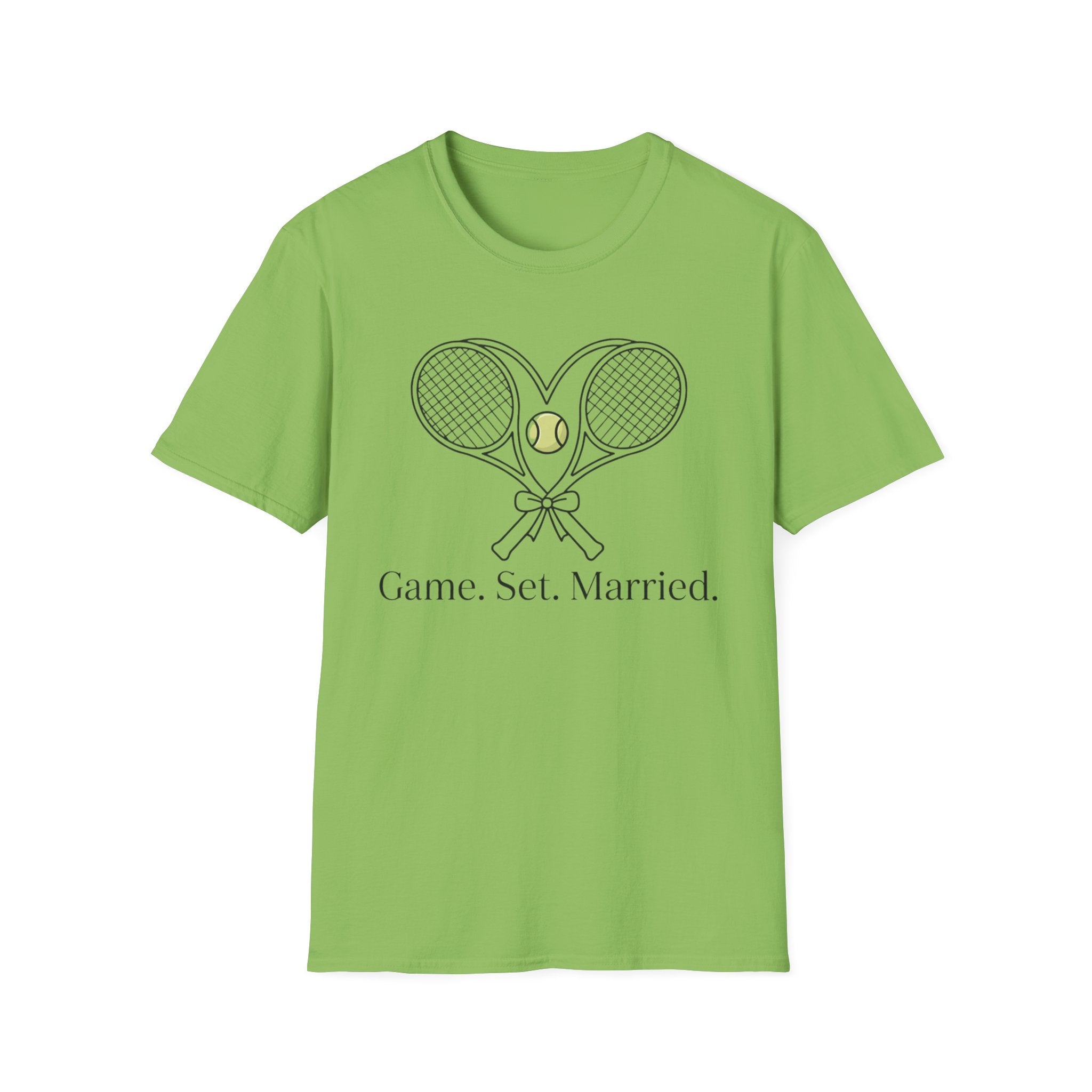 Tennis 'Game. Set. Married.' T-Shirt