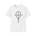 Tennis Racket Heartbeat T-Shirt