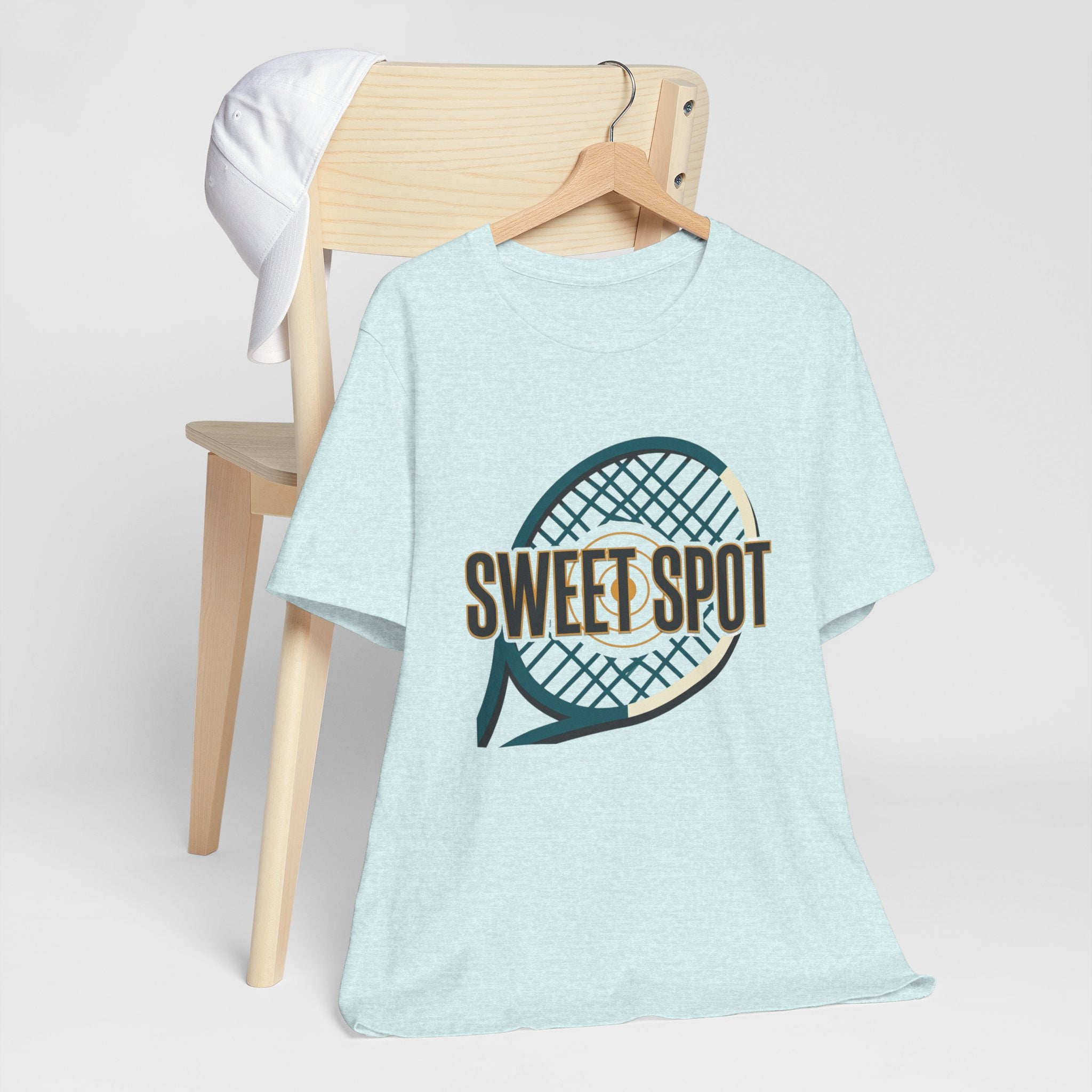 Tennis Tee – “Sweet Spot” Racket Graphic Shirt