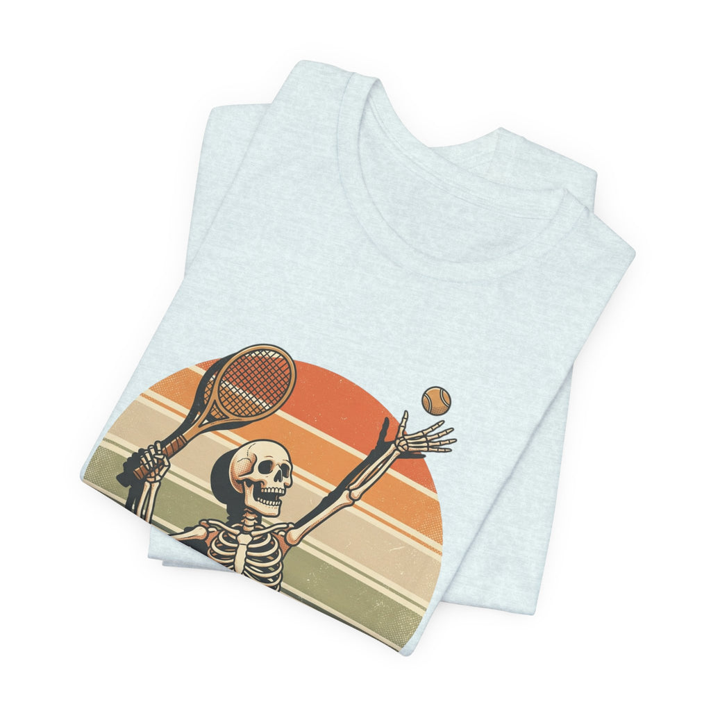 Skeleton Tennis Vintage Sunset Tee