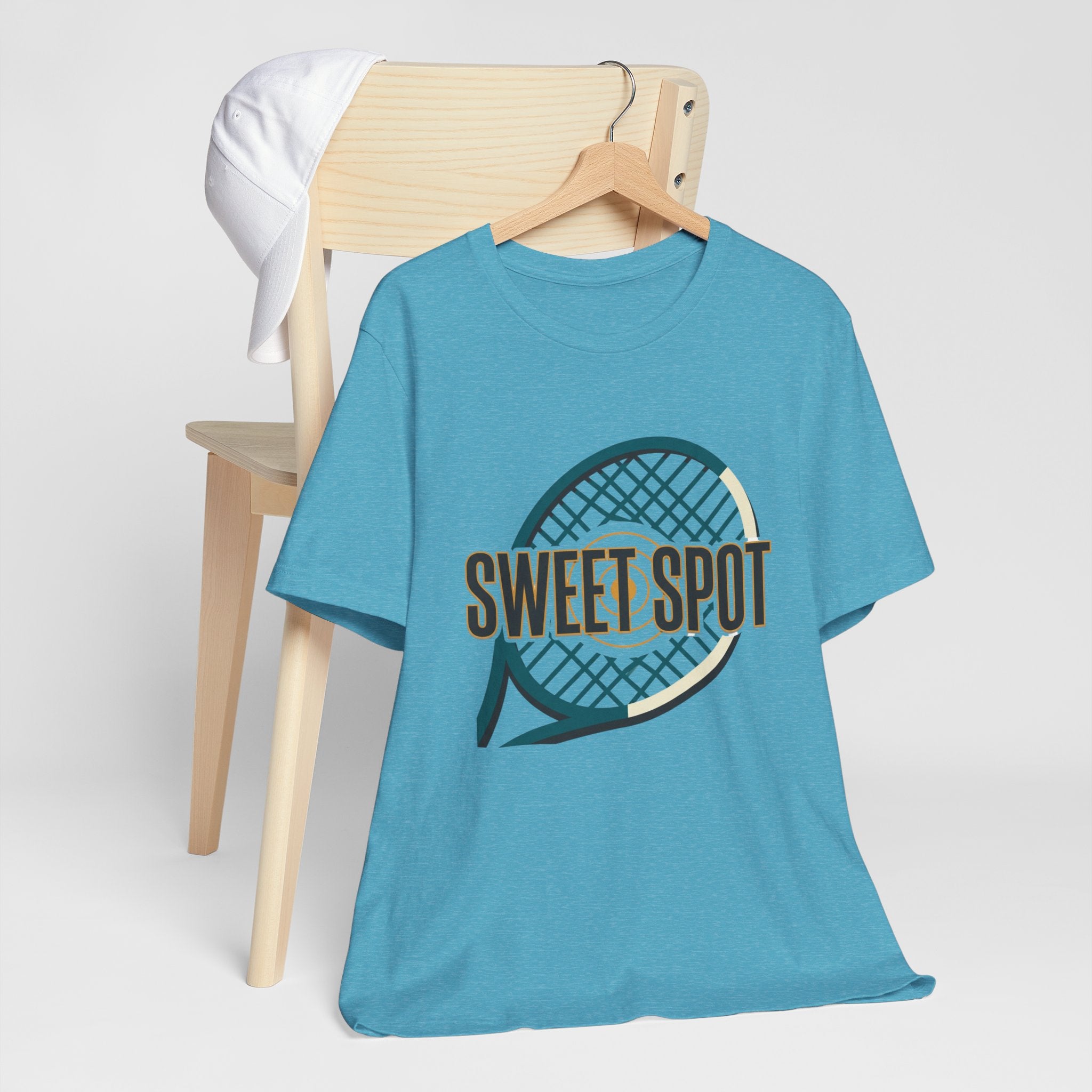 Tennis Tee – “Sweet Spot” Racket Graphic Shirt