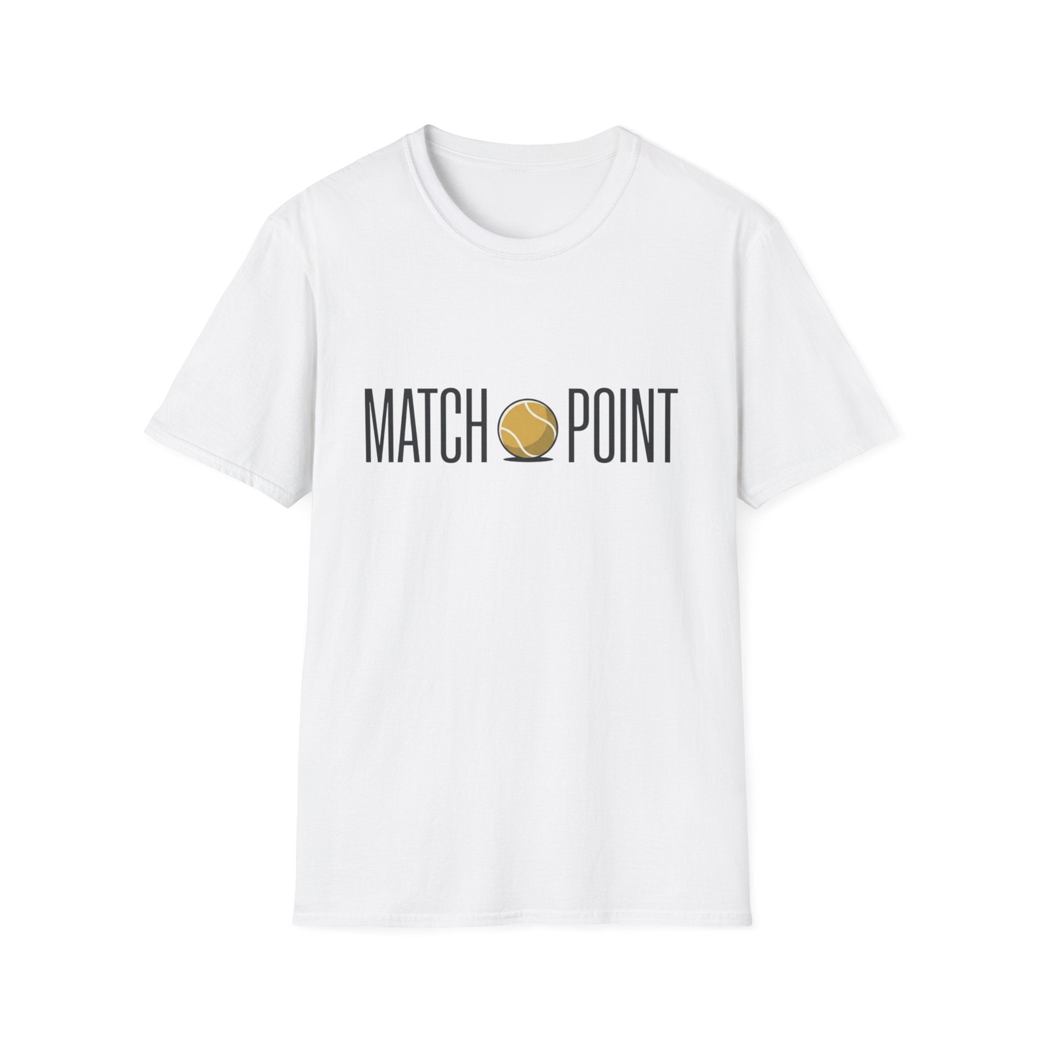T-Shirt — Match Point Tennis Graphic Tee