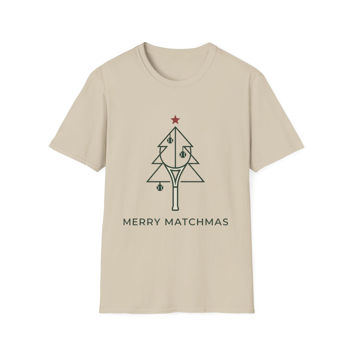 Christmas Tree T-Shirt — “Merry Matchmas” Holiday Tee
