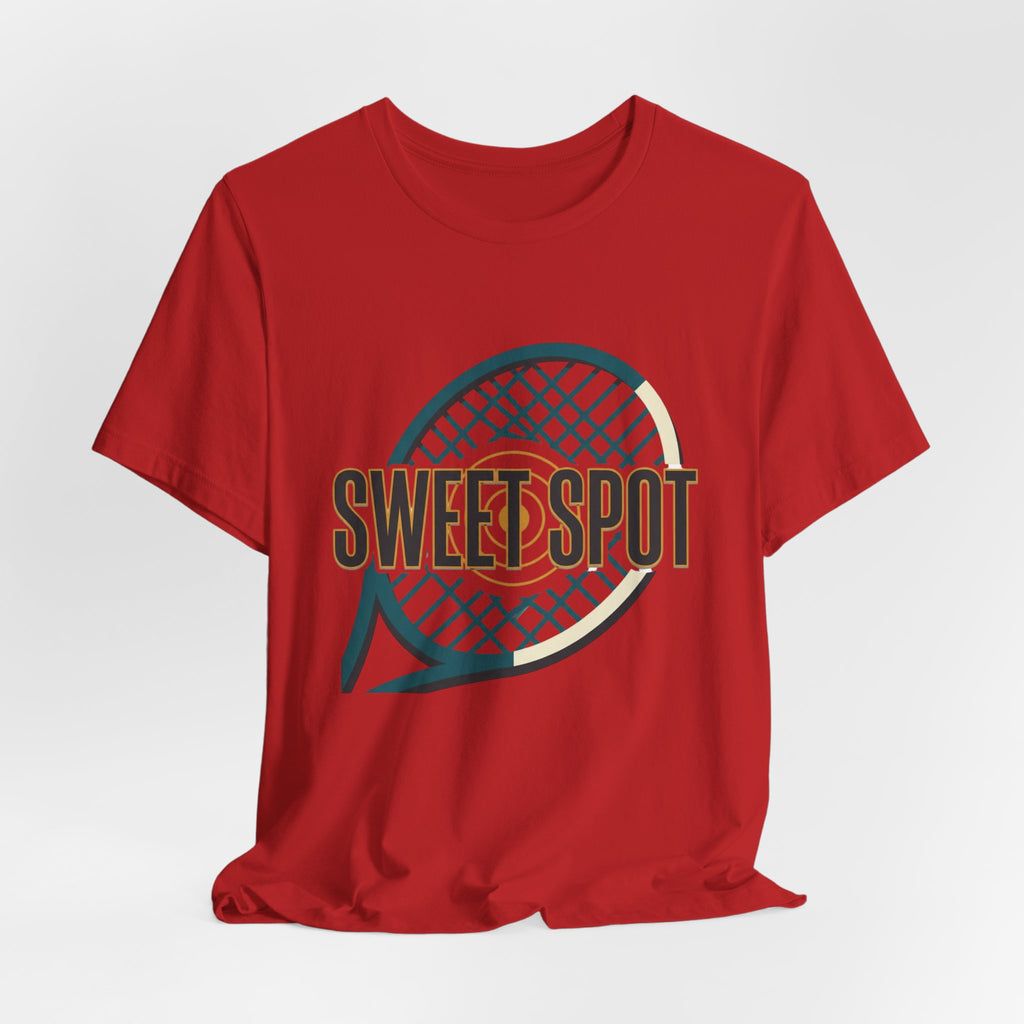Tennis Tee – “Sweet Spot” Racket Graphic Shirt