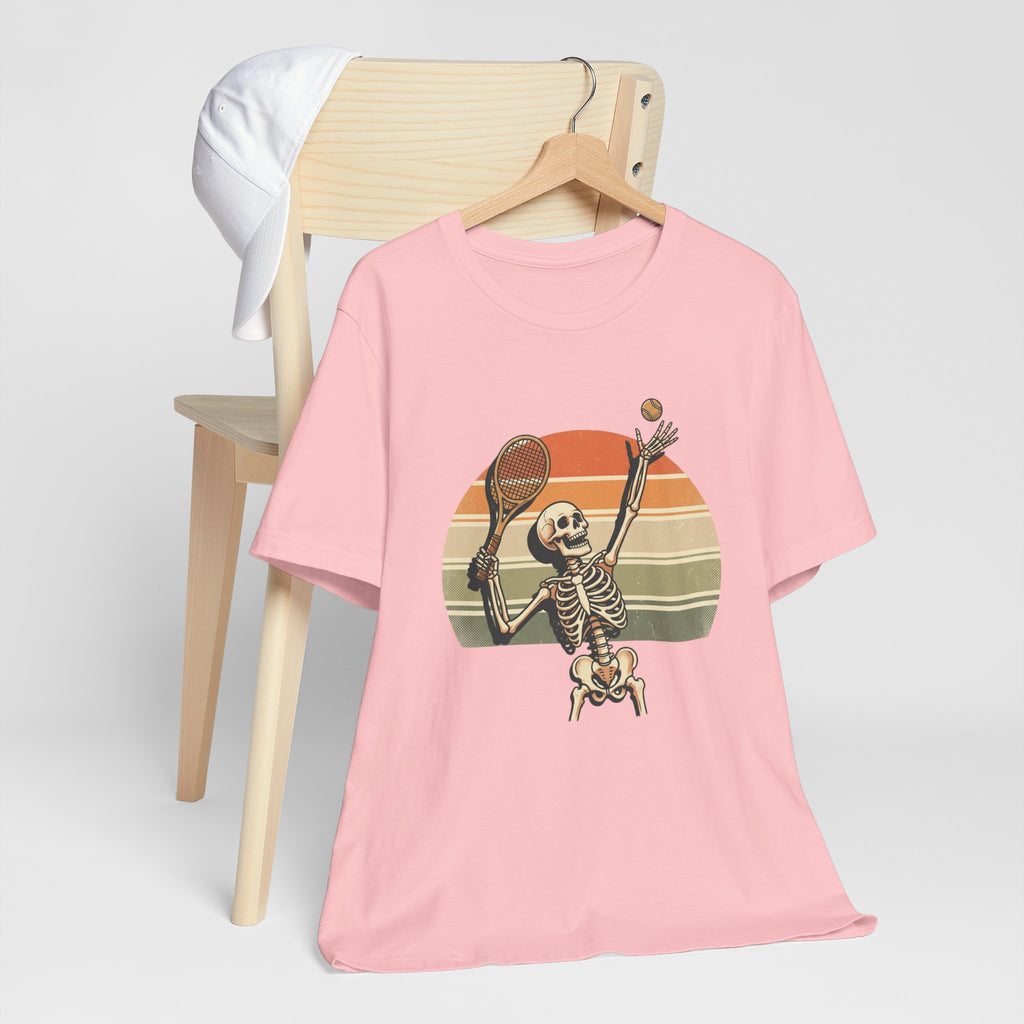 Skeleton Tennis Vintage Sunset Tee