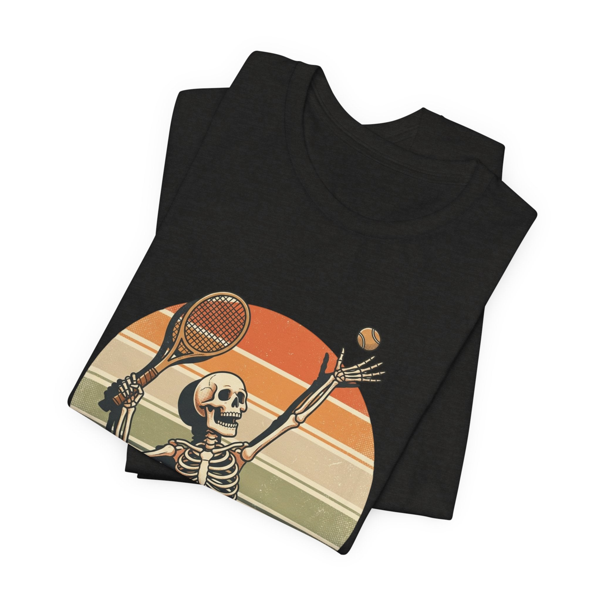 Skeleton Tennis Vintage Sunset Tee