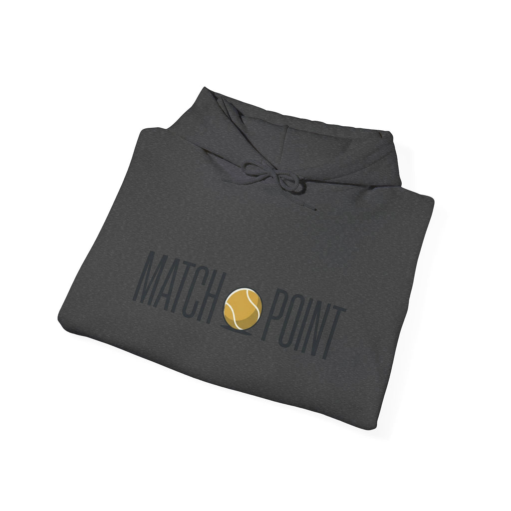 Match Point Tennis Hoodie — 'MATCH POINT' Graphic Pullover